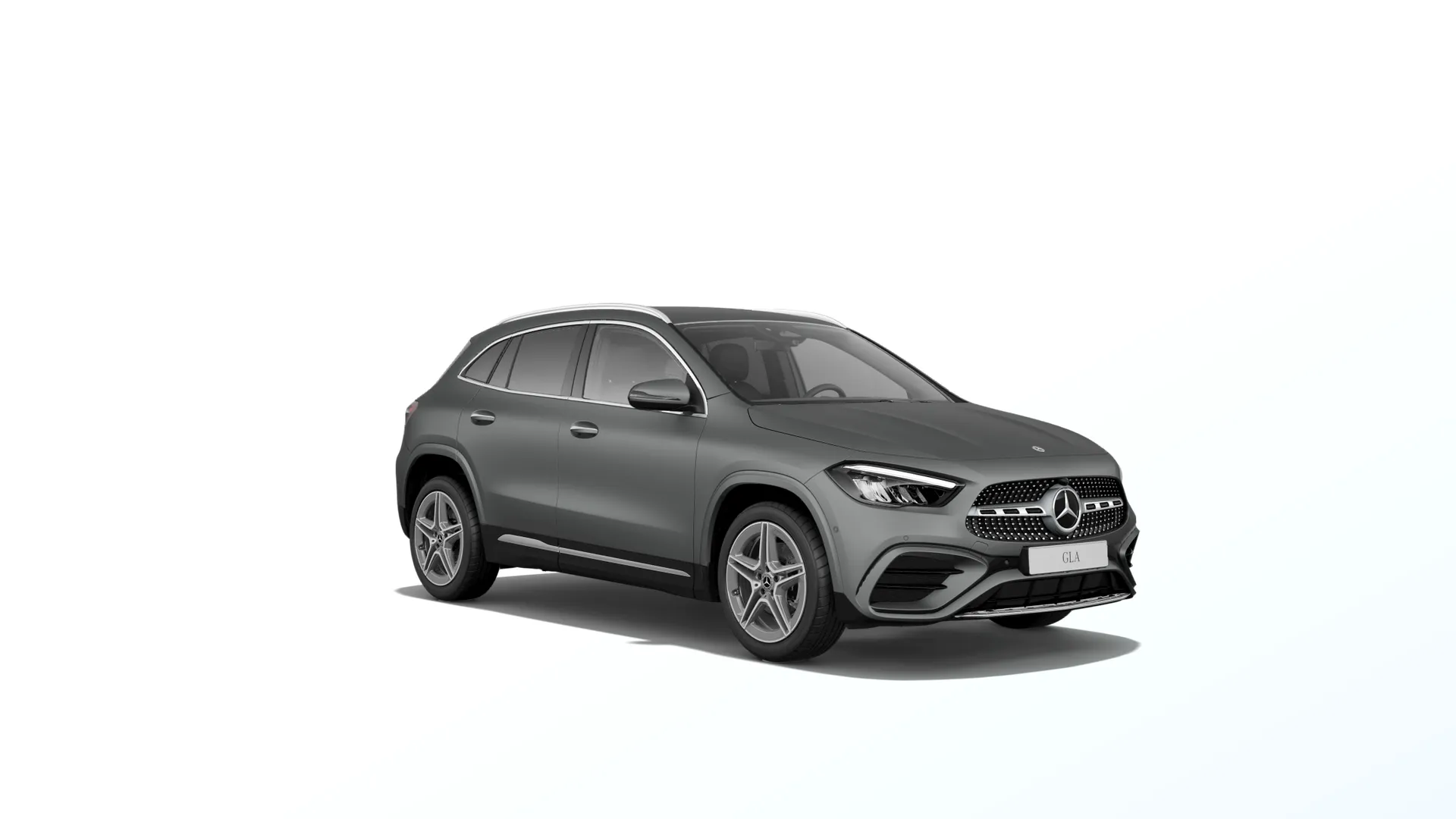 GLA (H247-fl), Linie AMG, Magno šedá mountain MANUFAKTUR, front