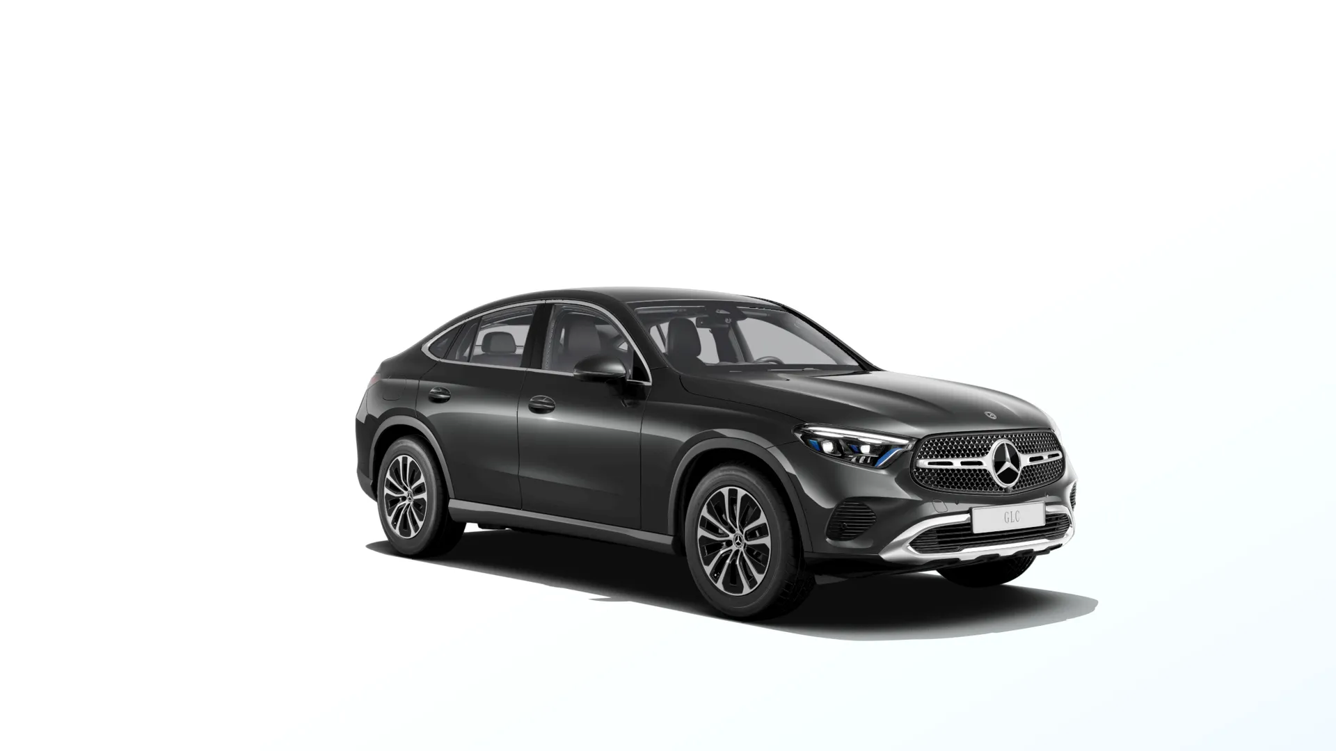 GLC kupé (C254), Základní, Metalická šedá graphite, front