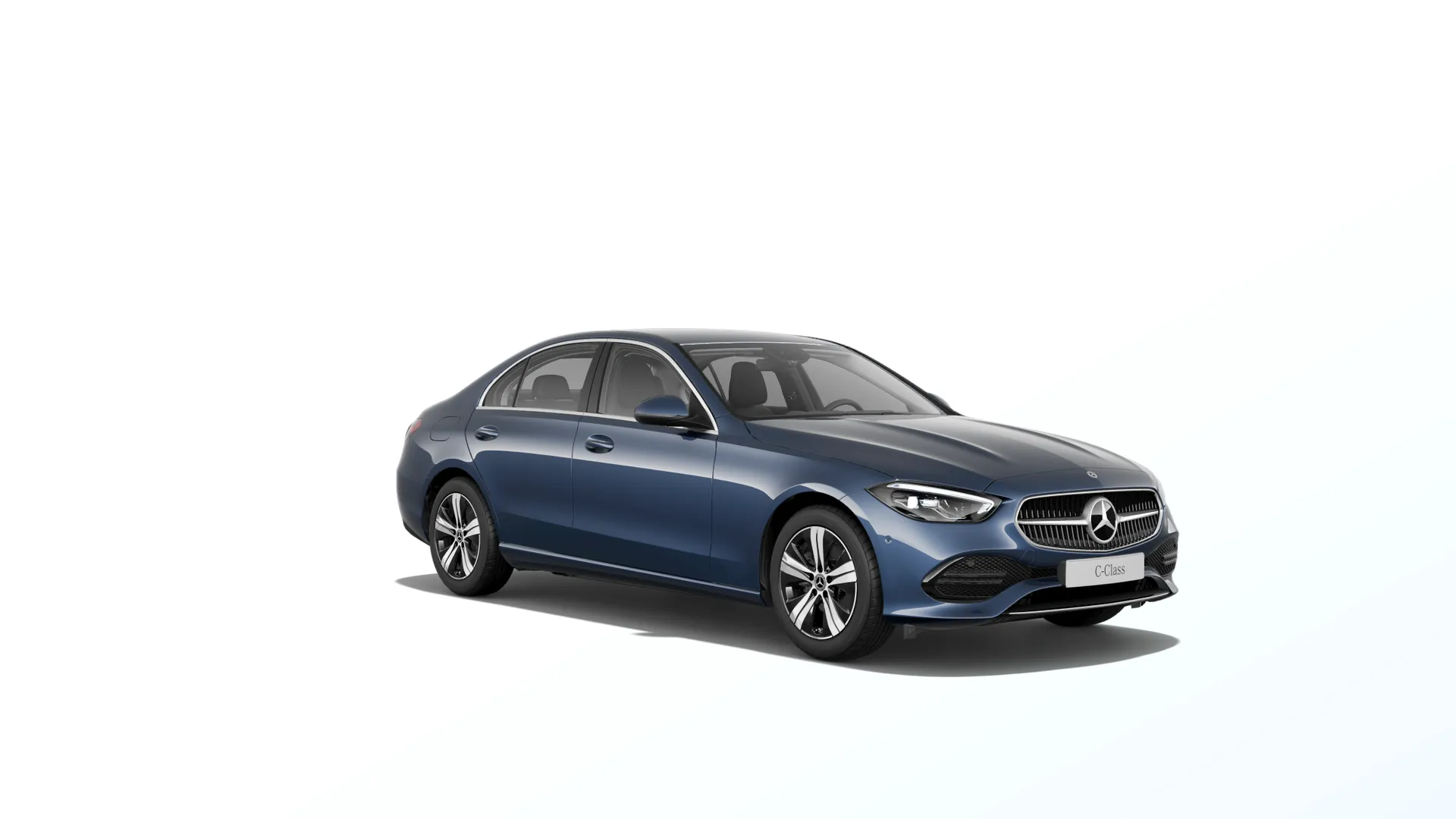 Třída C sedan (W206), Linie AVANTGARDE exteriér, Metalická modrá sodalite, front