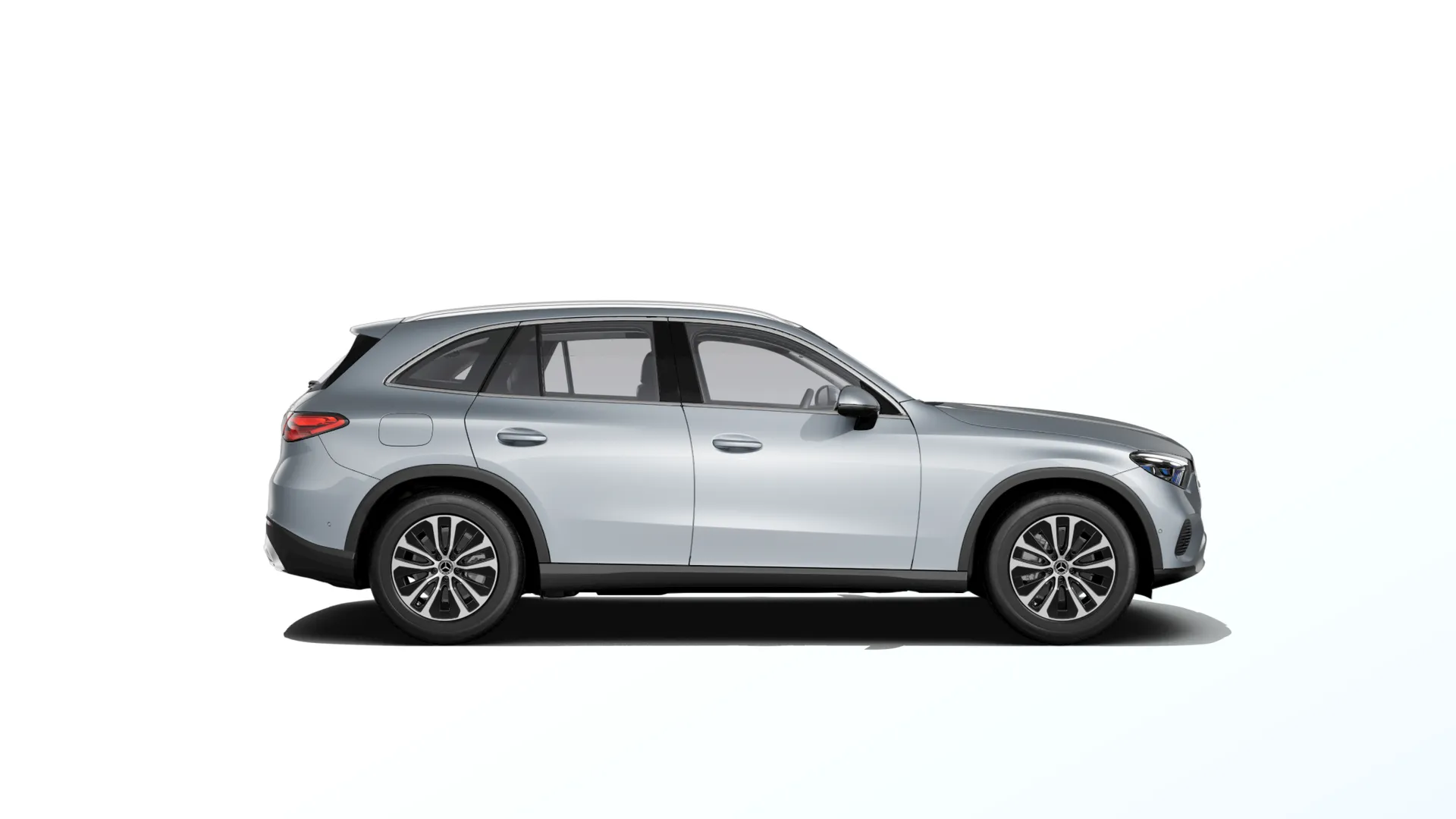 GLC (X254), Linie AVANTGARDE exteriér, Metalická stříbrná high-tech, side