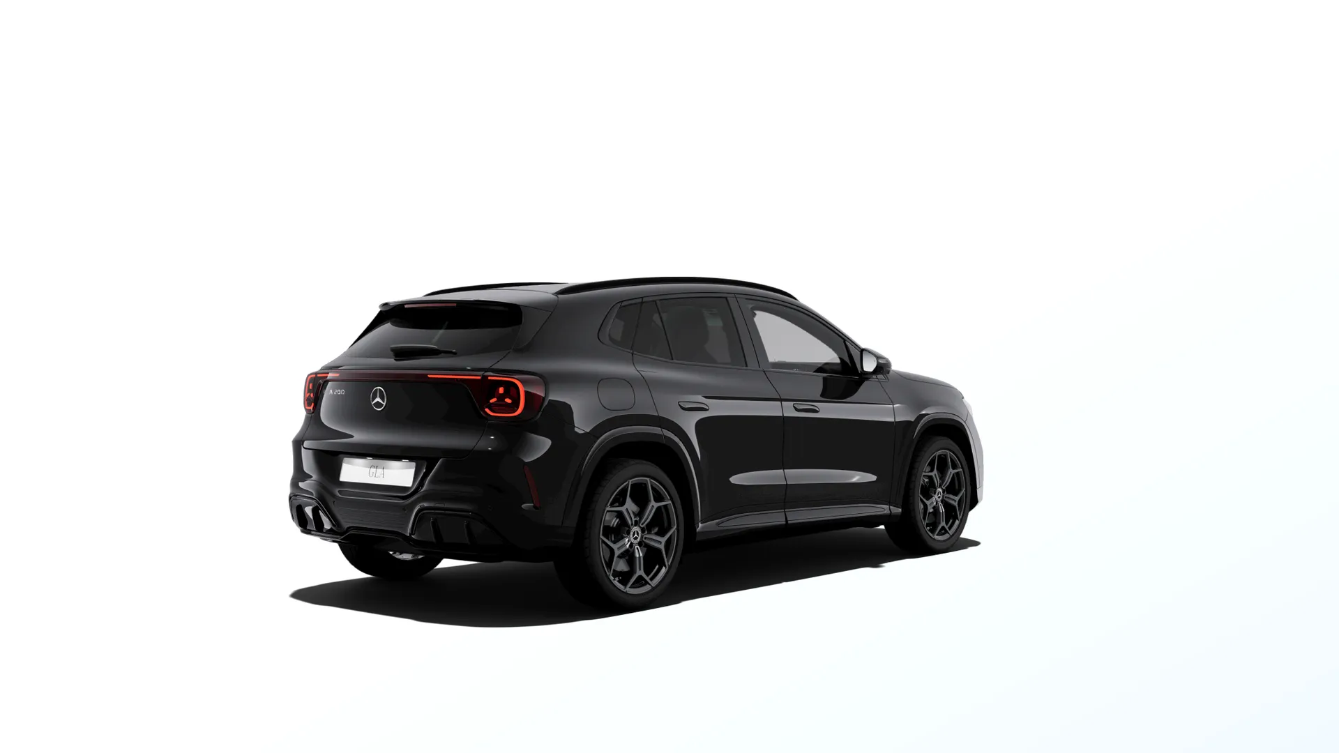 GLA (H244), Linie AMG Plus, Nemetalická černá night, rear