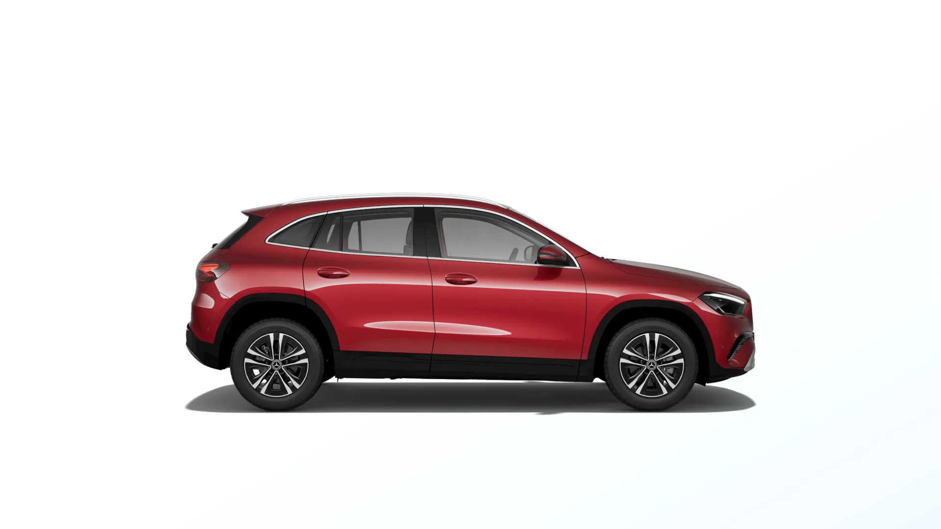 GLA (H247-fl), Linie Progressive, Metalická červená patagonia MANUFAKTUR, side