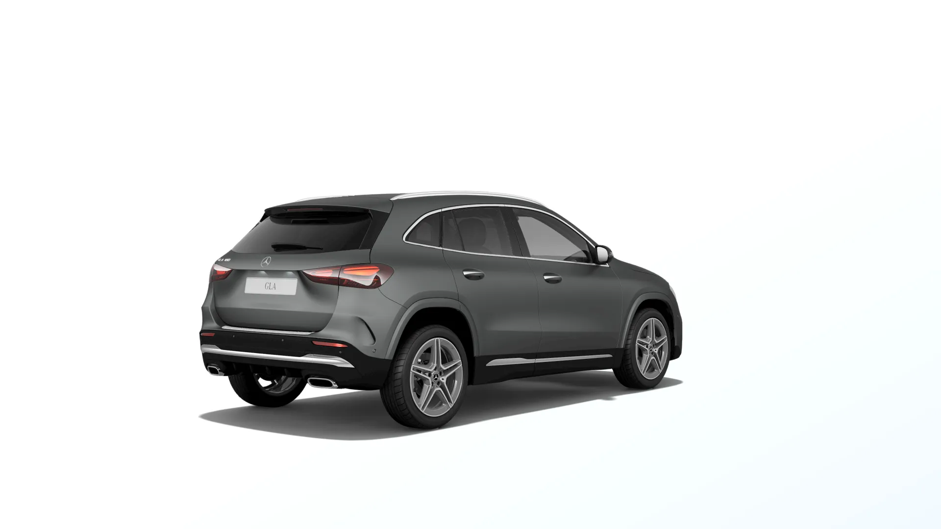 GLA (H247-fl), Linie AMG, Magno šedá mountain MANUFAKTUR, rear