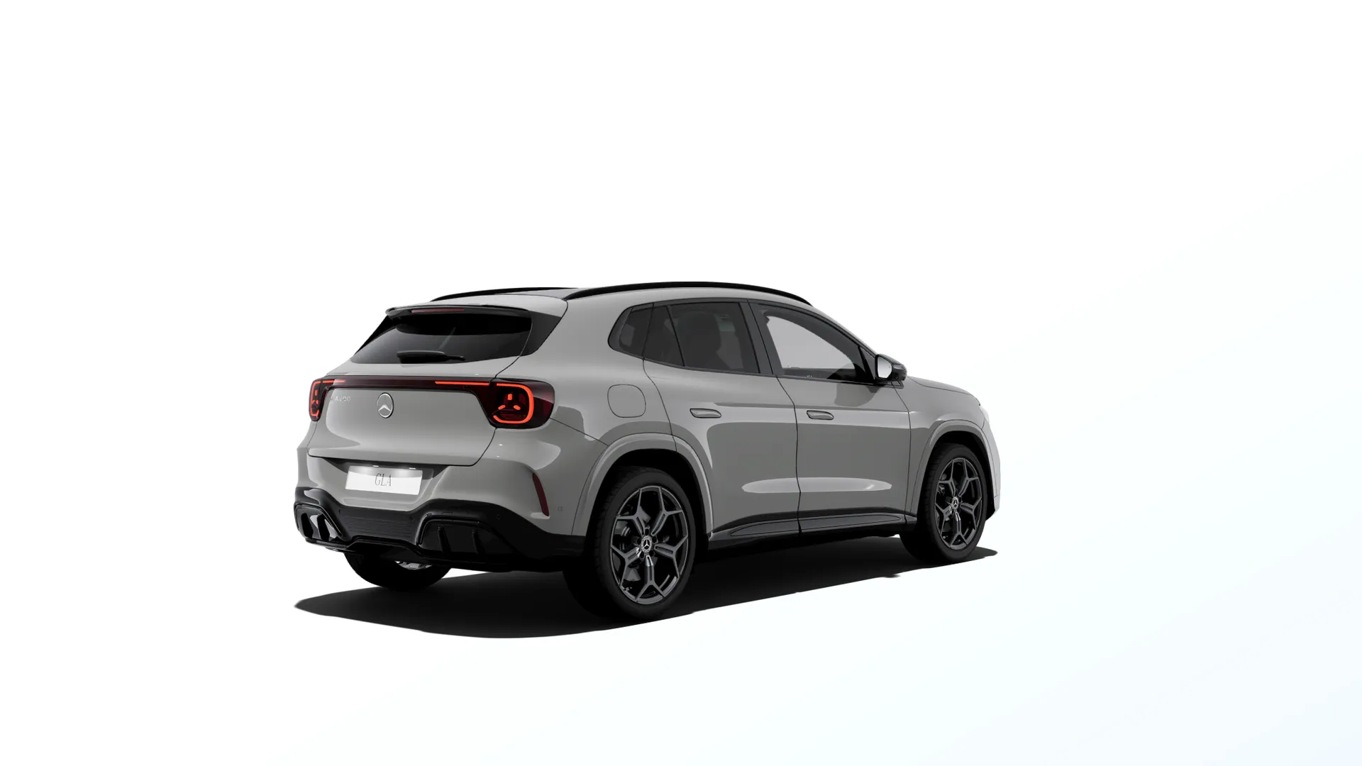 GLA (H244), Linie AMG Plus, Nemetalická šedá alpine MANUFAKTUR, rear