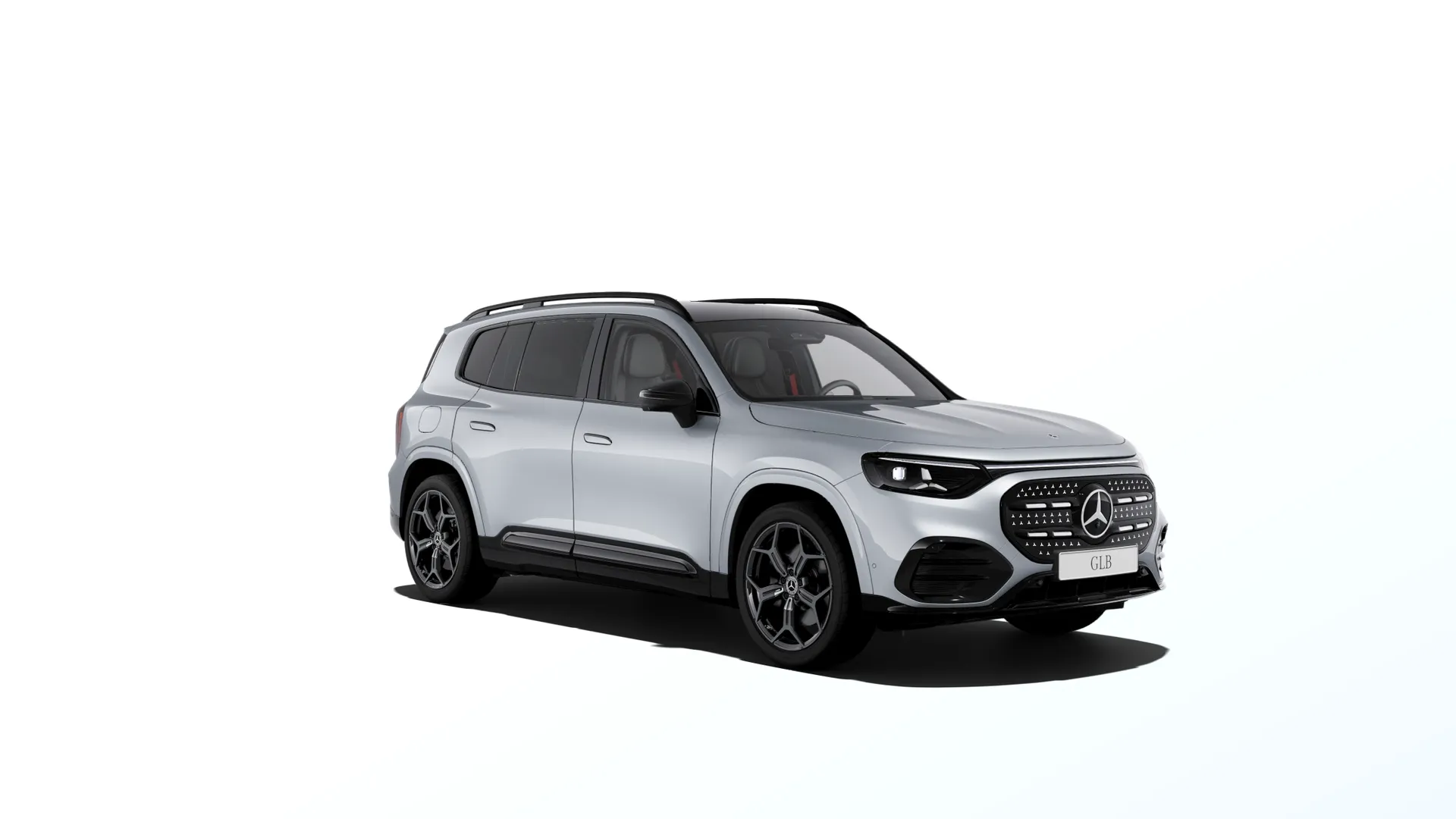GLB (X244), Linie AMG Plus, Metalická stříbrná high-tech, front