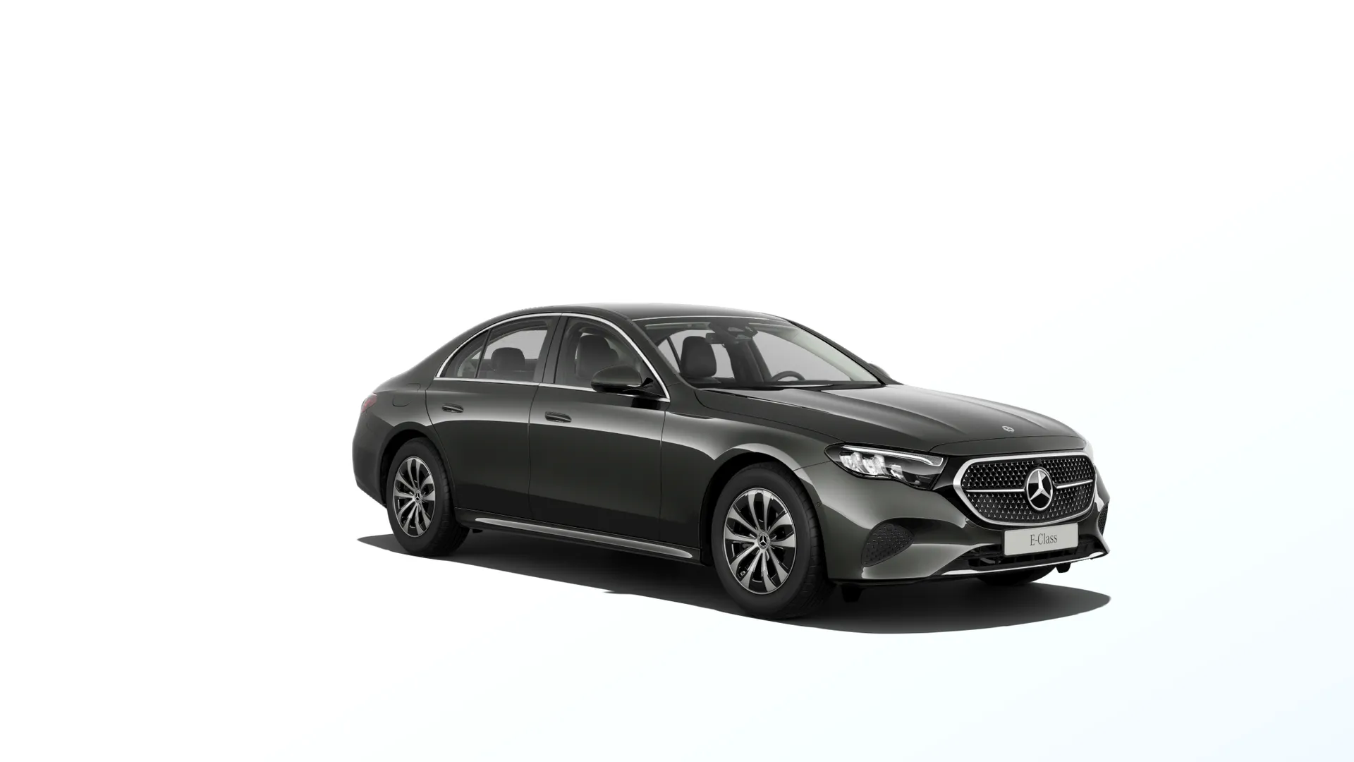 Třída E sedan (W214), Linie AVANTGARDE exteriér, Metalická šedá graphite, front