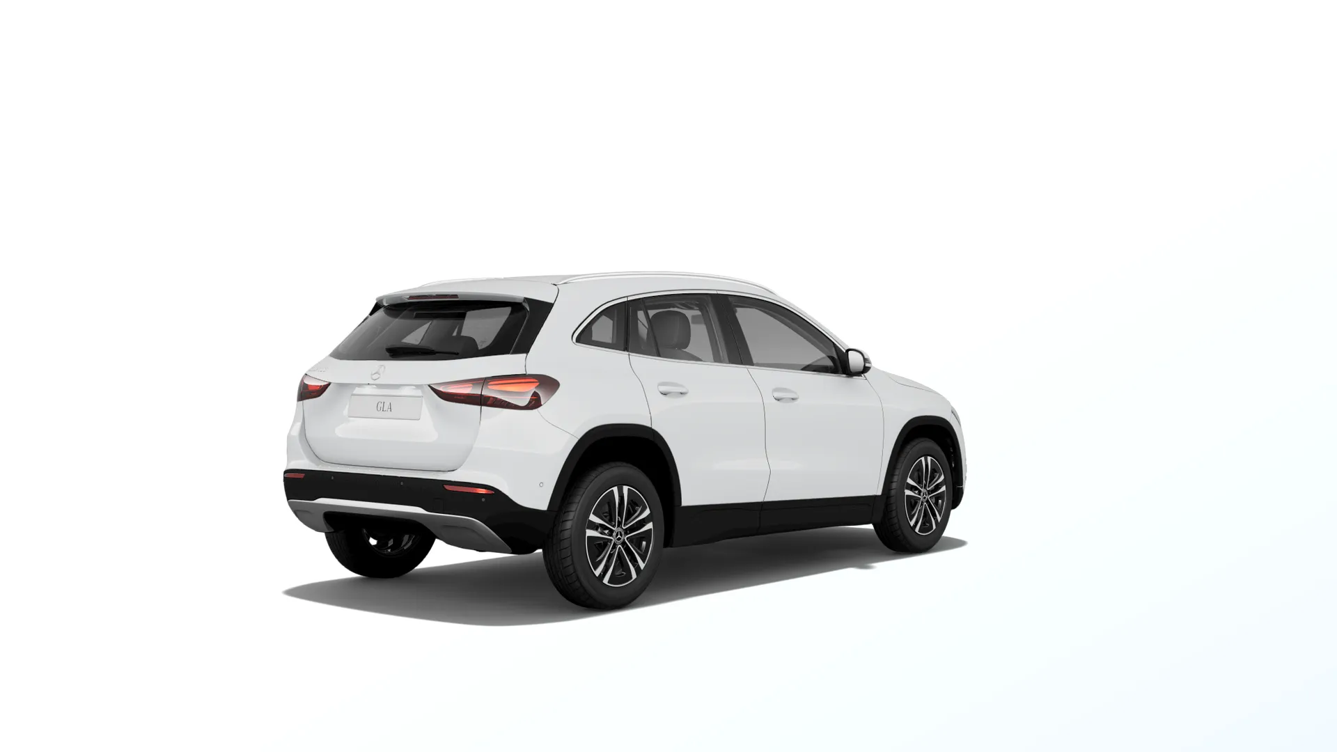 GLA (H247-fl), Linie Progressive, Nemetalická bílá polar, rear