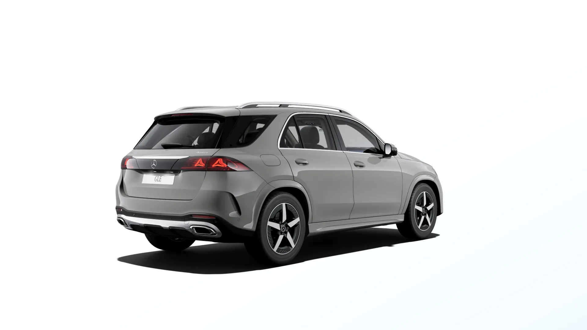 GLE (V167-fl2), Linie AMG, Nemetalická šedá alpine MANUFAKTUR, rear