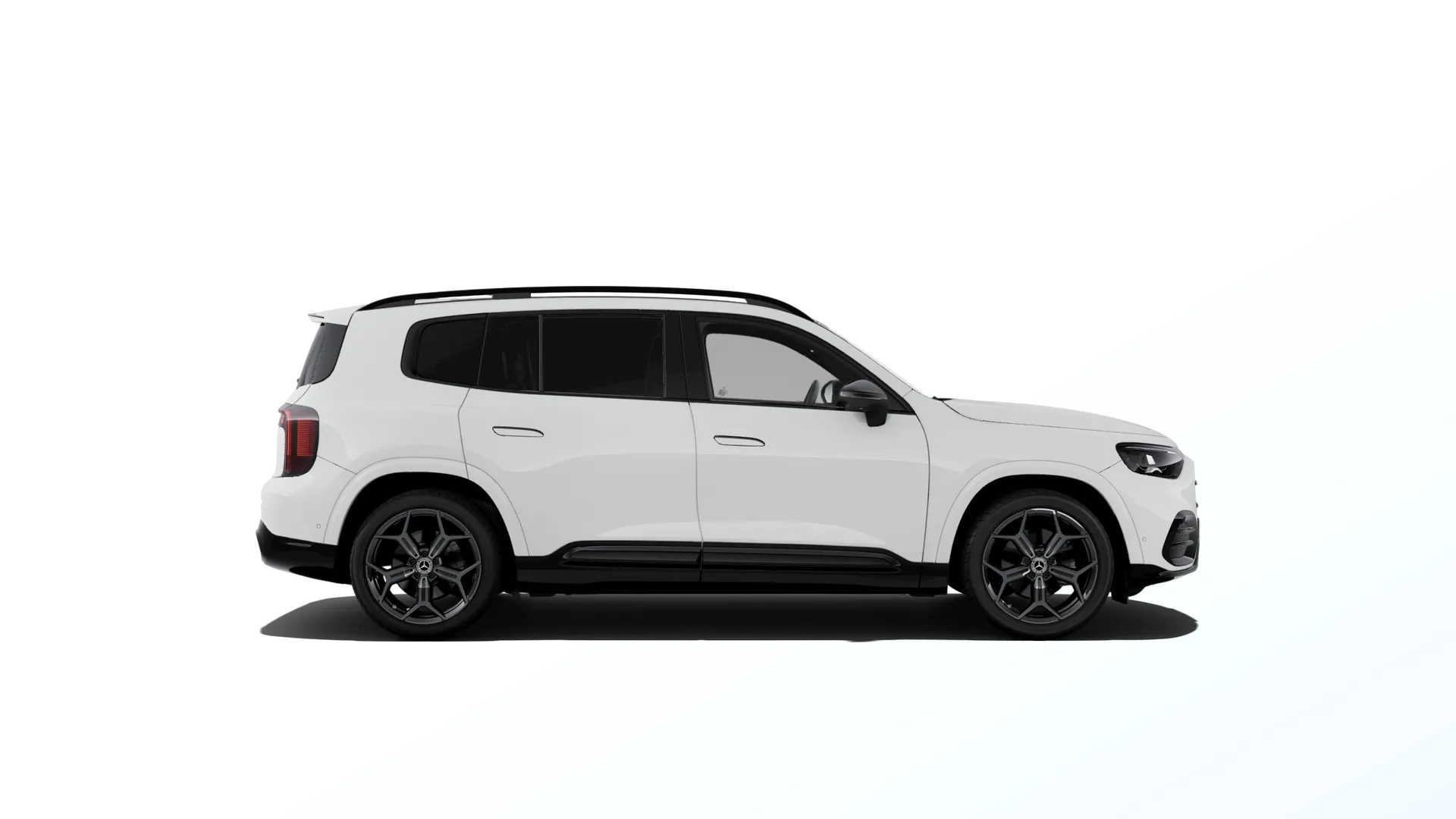 GLB (X248), Linie AMG Plus, Nemetalická bílá polar, side