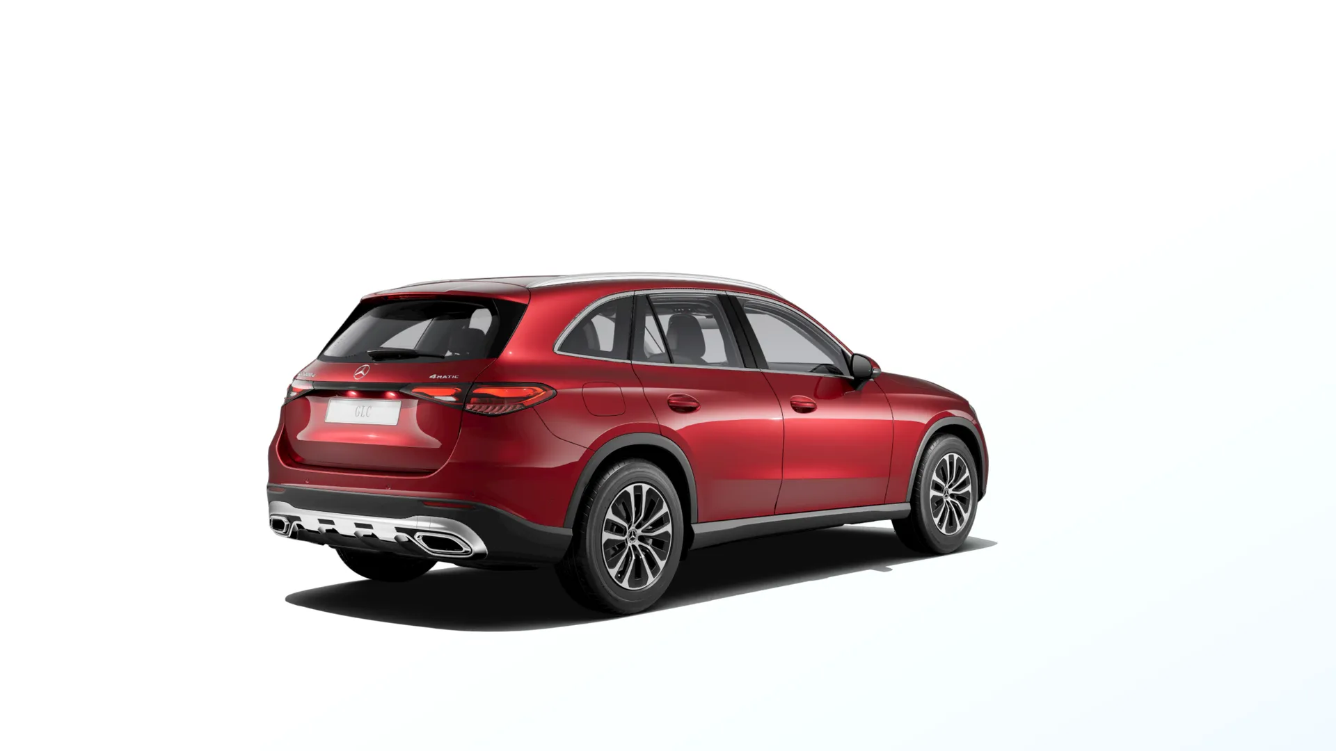 GLC (X254), Linie AVANTGARDE exteriér, Červená patagonia bright MANUFAKTUR, rear
