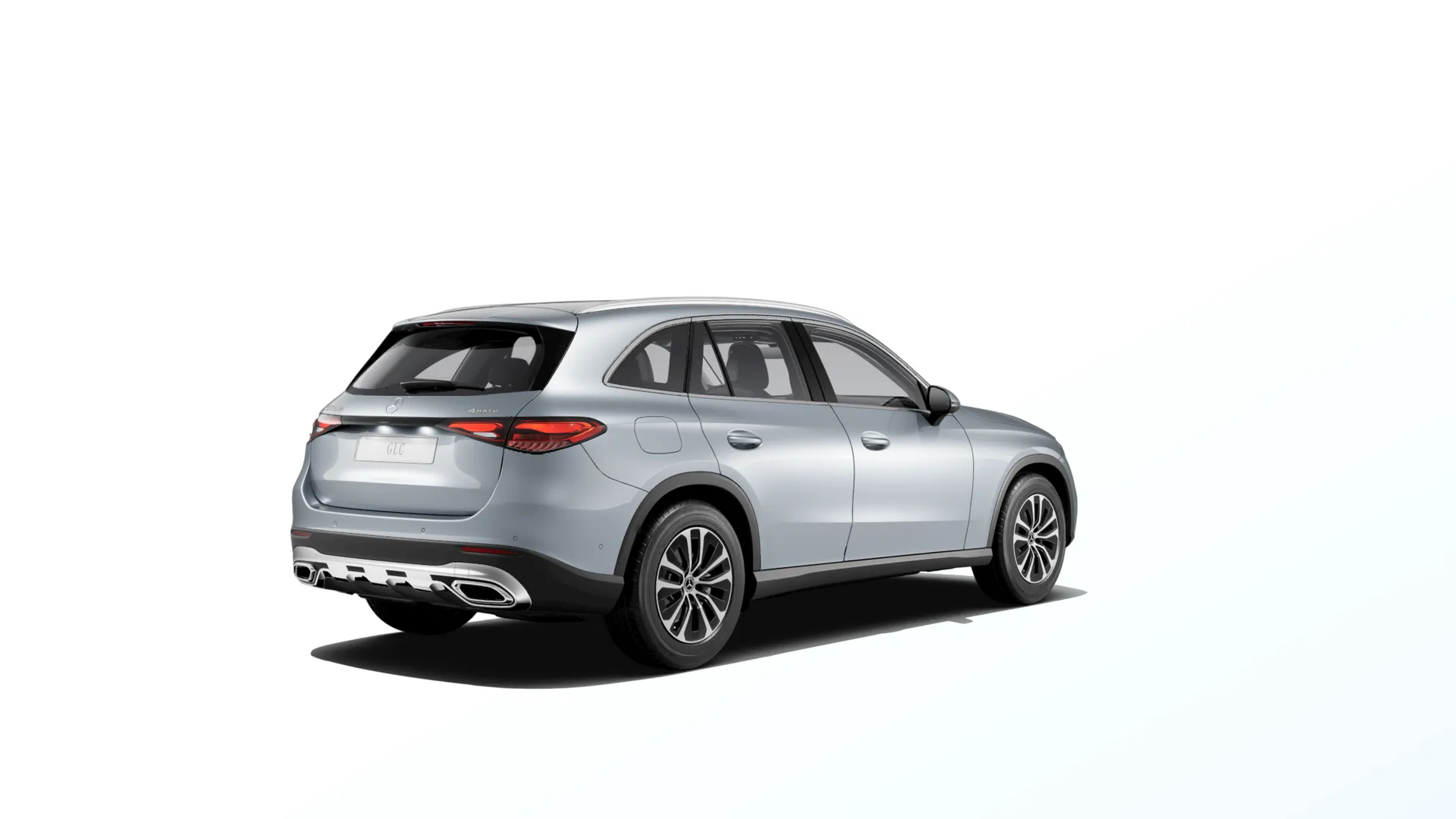 GLC (X254), Linie AVANTGARDE exteriér, Metalická stříbrná high-tech, rear