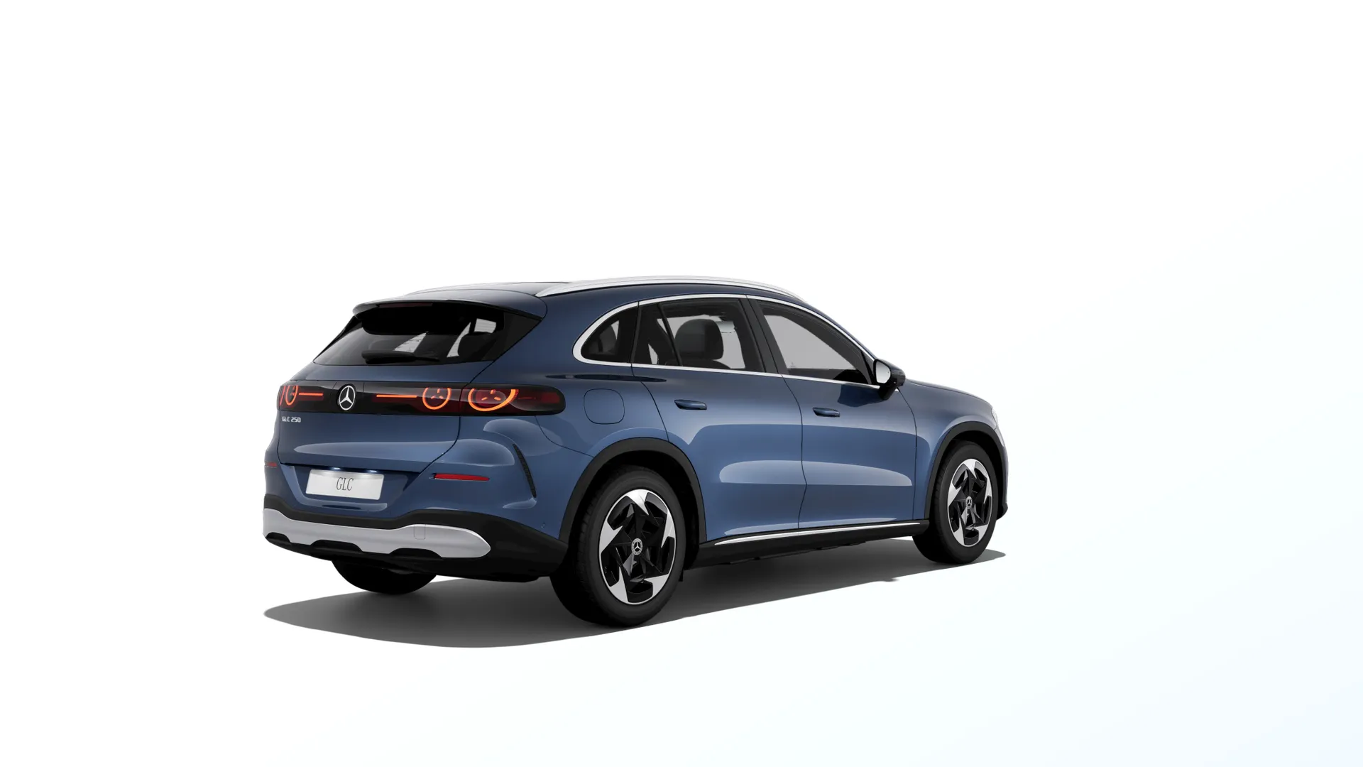 GLC (X540), Linie AVANTGARDE, Metalická modrá sodalite, rear