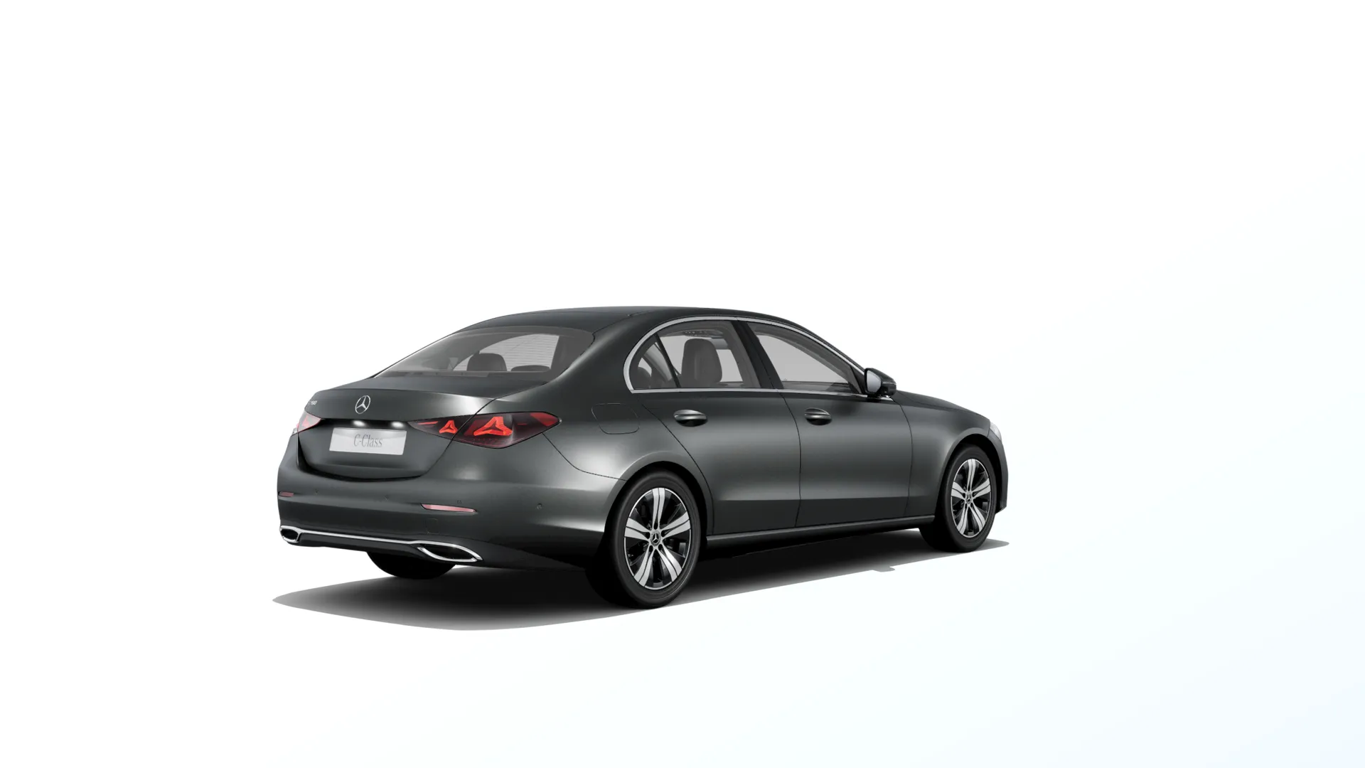 Třída C sedan (W206-fl), Linie AVANTGARDE, Magno šedá graphite MANUFAKTUR, rear