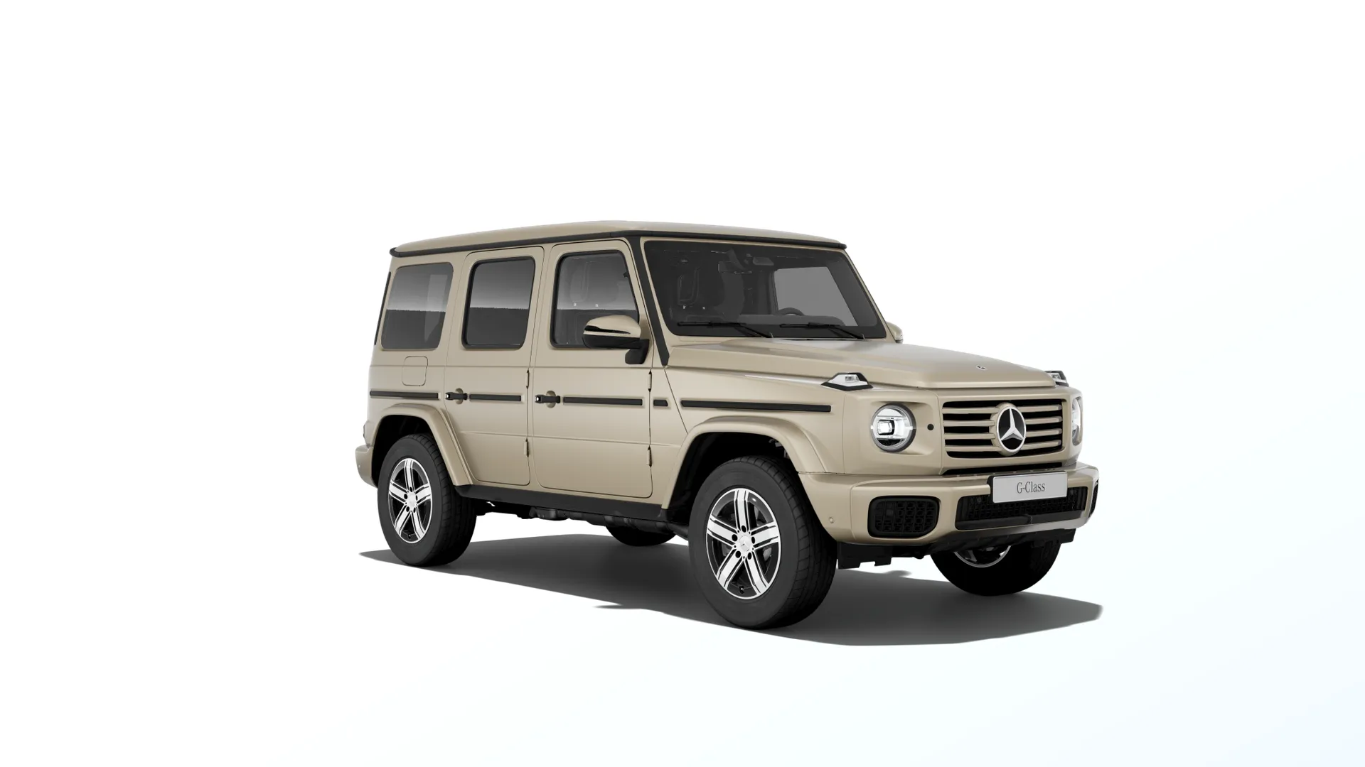 Třída G (W465), Standardní výbava, Magno zlatá kalahari MANUFAKTUR, front