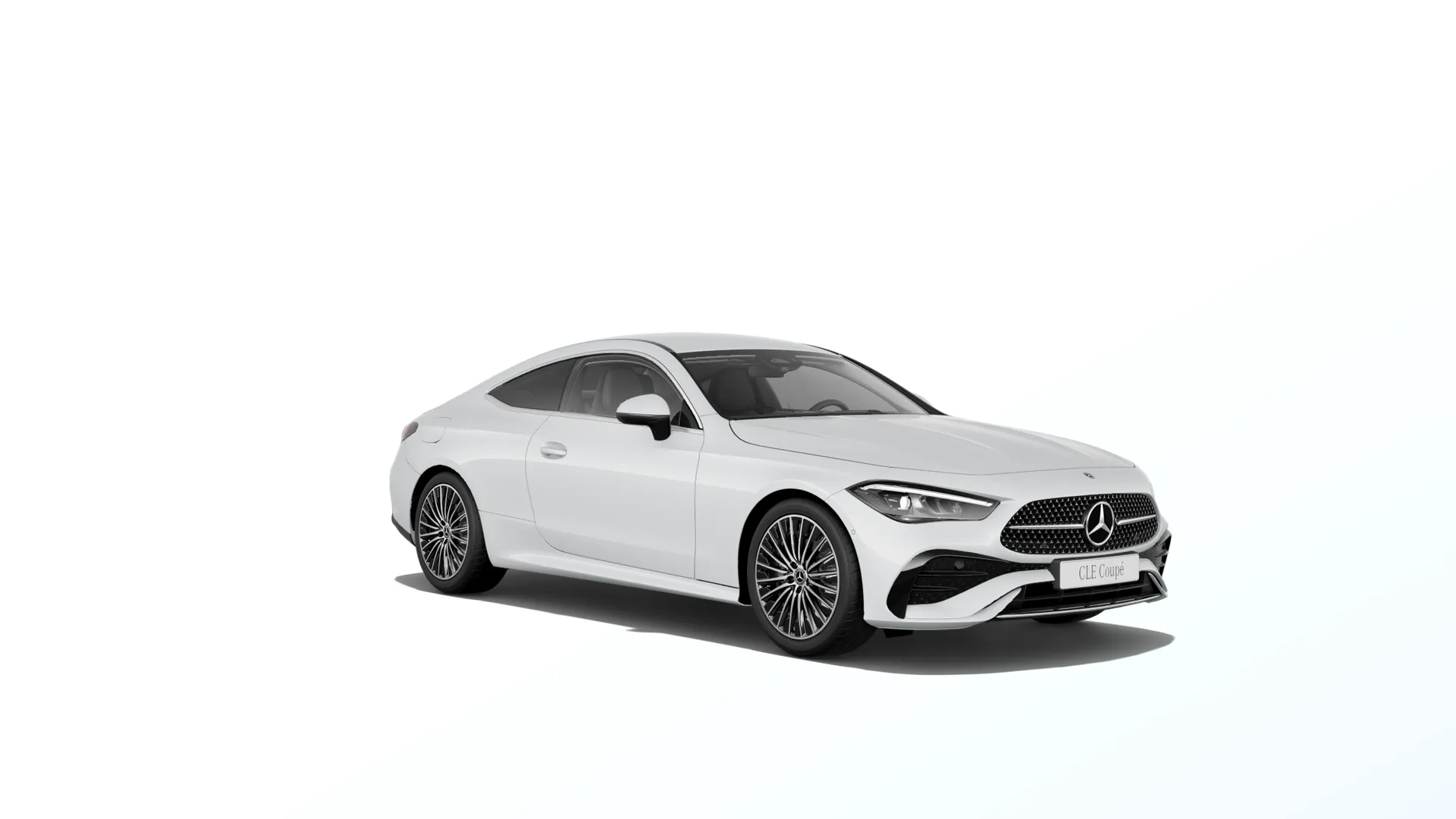 CLE kupé (C236), Linie AMG, Bílá opalite bright MANUFAKTUR, front