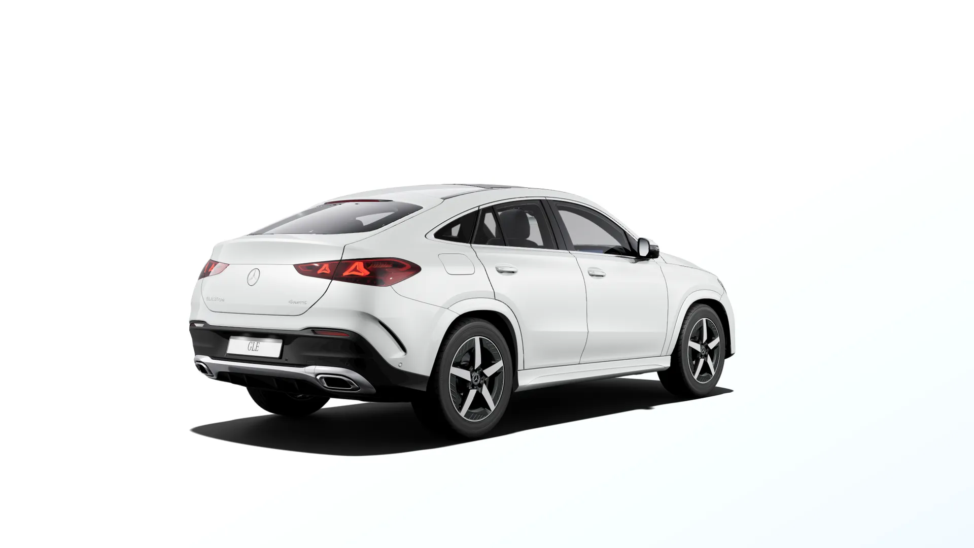 GLE kupé (C167-fl2), Linie AMG, Metalická bílá opalite bright MANUFAKTUR, rear