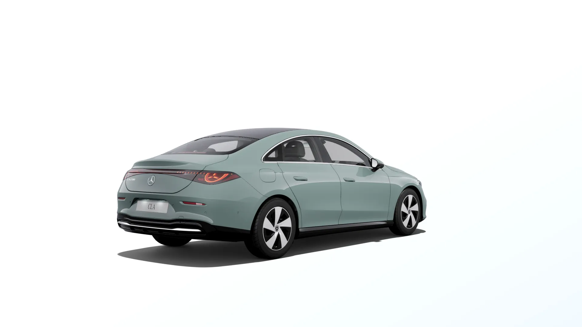 CLA (C174), Linie Progressive, Nemetalická zelená aqua-mint, rear