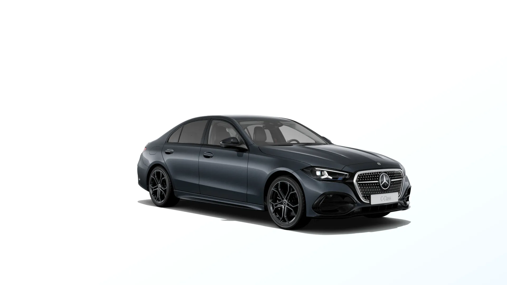 Třída C sedan (W206-fl), Linie AMG Plus, Metalická šedá moody sky, front