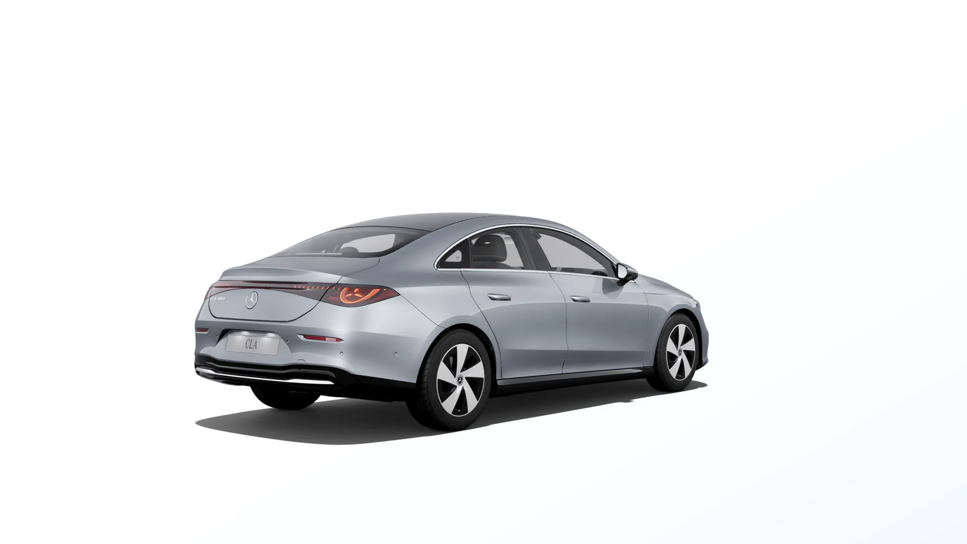 CLA (C178), Linie Progressive, Metalická stříbrná high-tech, rear