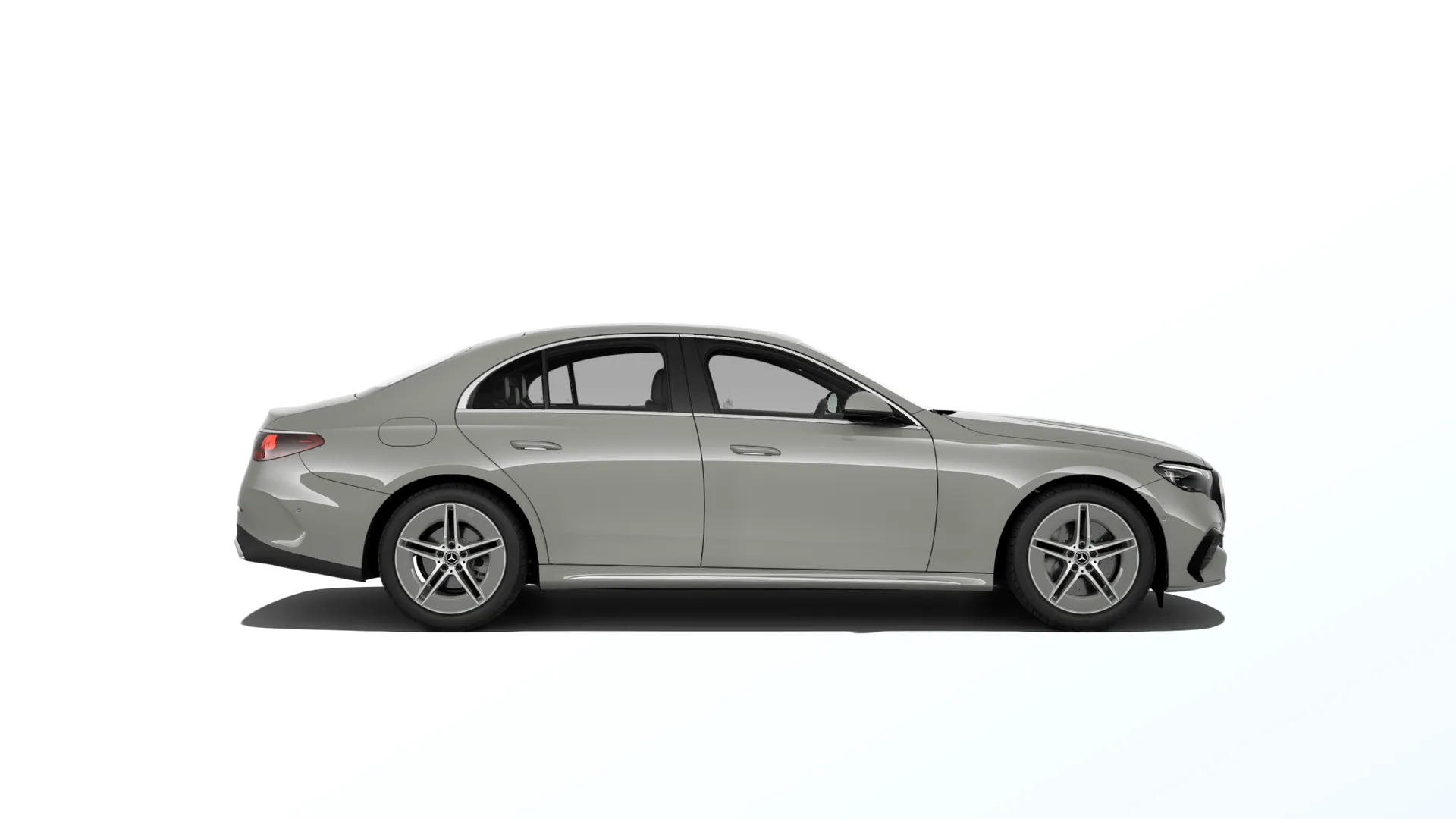 Třída E sedan (W214), Linie AMG exteriér, Nemetalická šedá alpine MANUFAKTUR, side