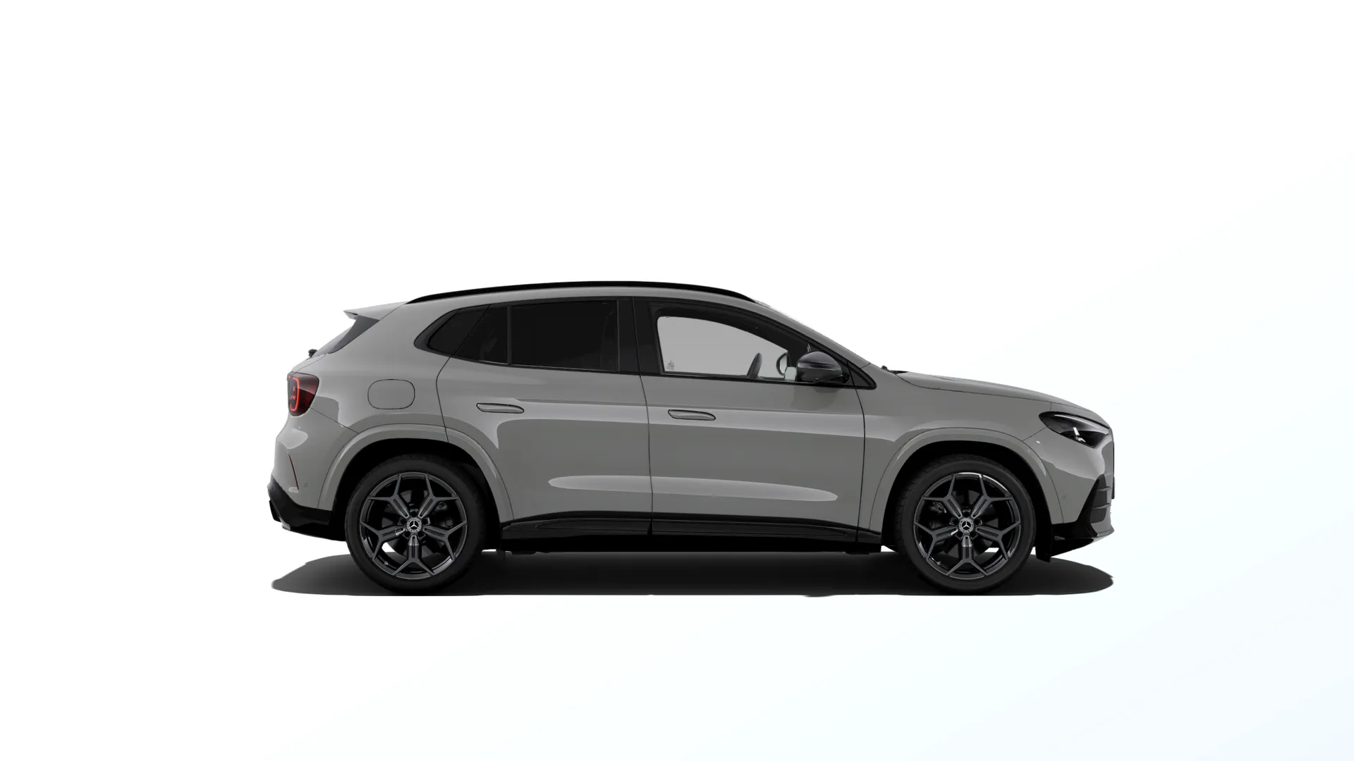 GLA (H244), Linie AMG Plus, Nemetalická šedá alpine MANUFAKTUR, side