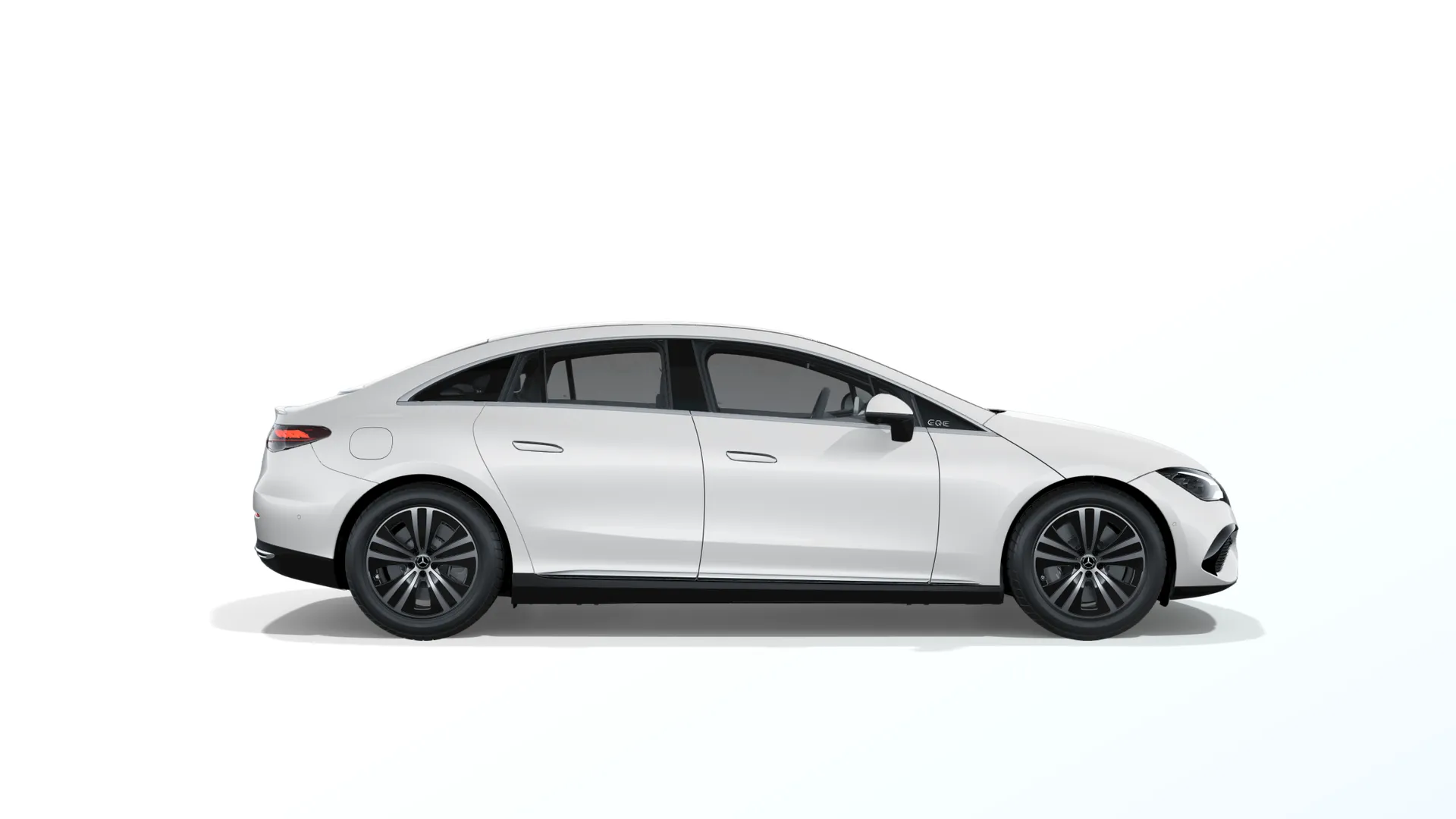 EQE sedan (V295), Linie Electric Art interiér, Bílá opalite bright MANUFAKTUR, side
