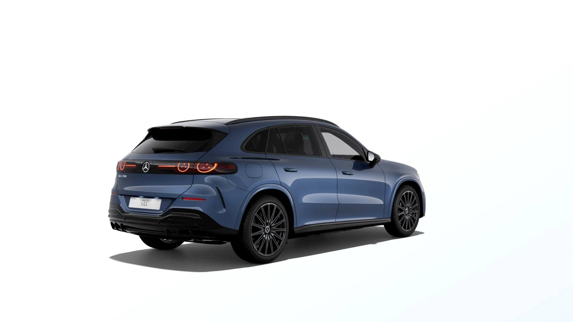 GLC (X540), Linie AMG Plus, Metalická modrá sodalite, rear