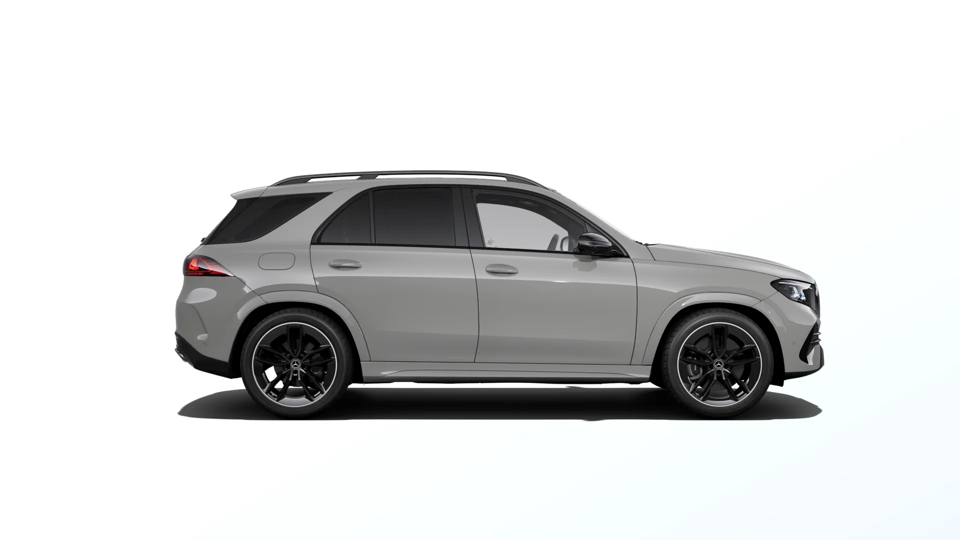 GLE (V167-fl2), Linie AMG Plus, Nemetalická šedá alpine MANUFAKTUR, side