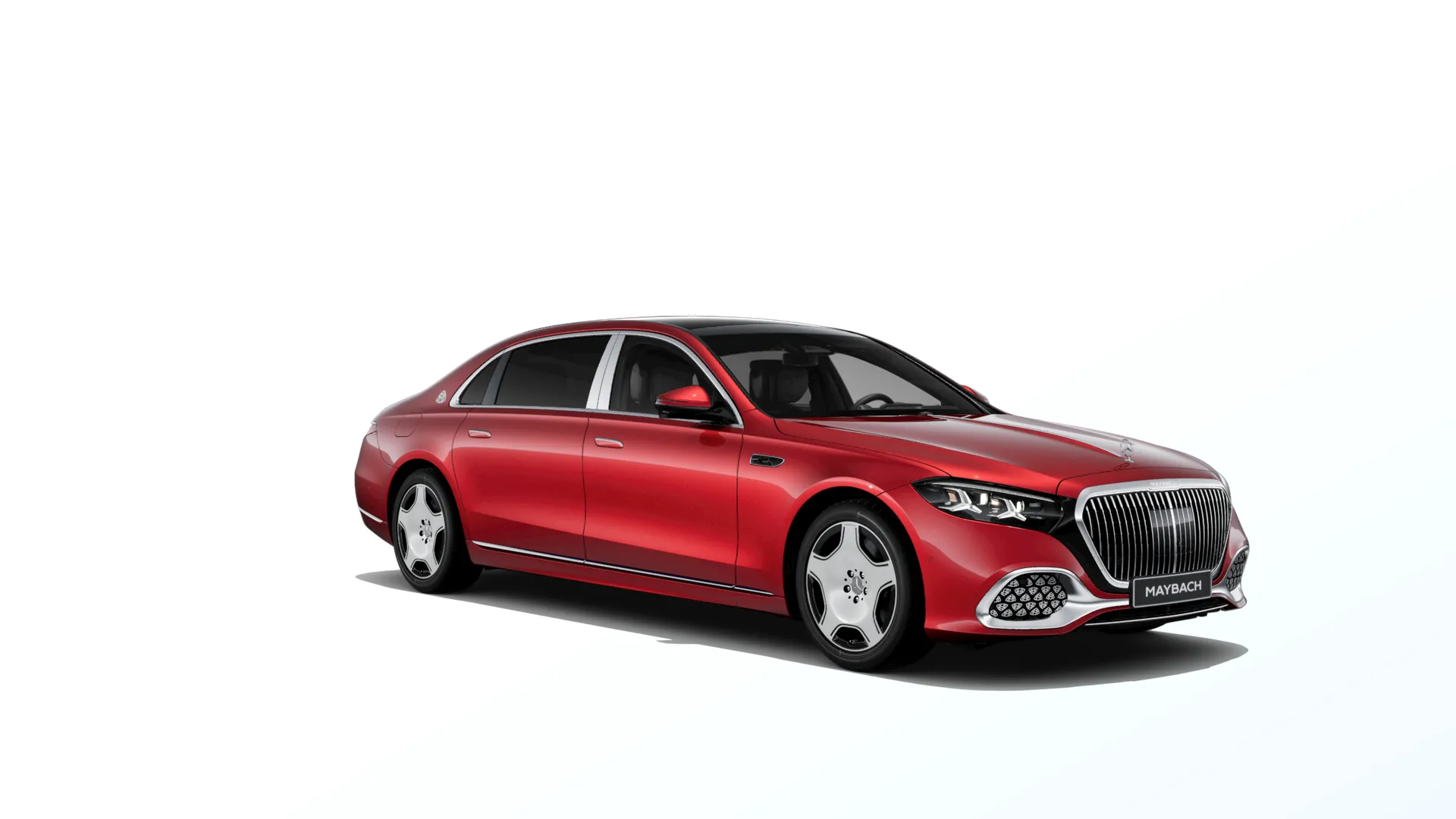 Mercedes-Maybach Třída S (Z223-fl), Sada Exclusive, Metalická červená hyacinth MANUFAKTUR exclusive, front