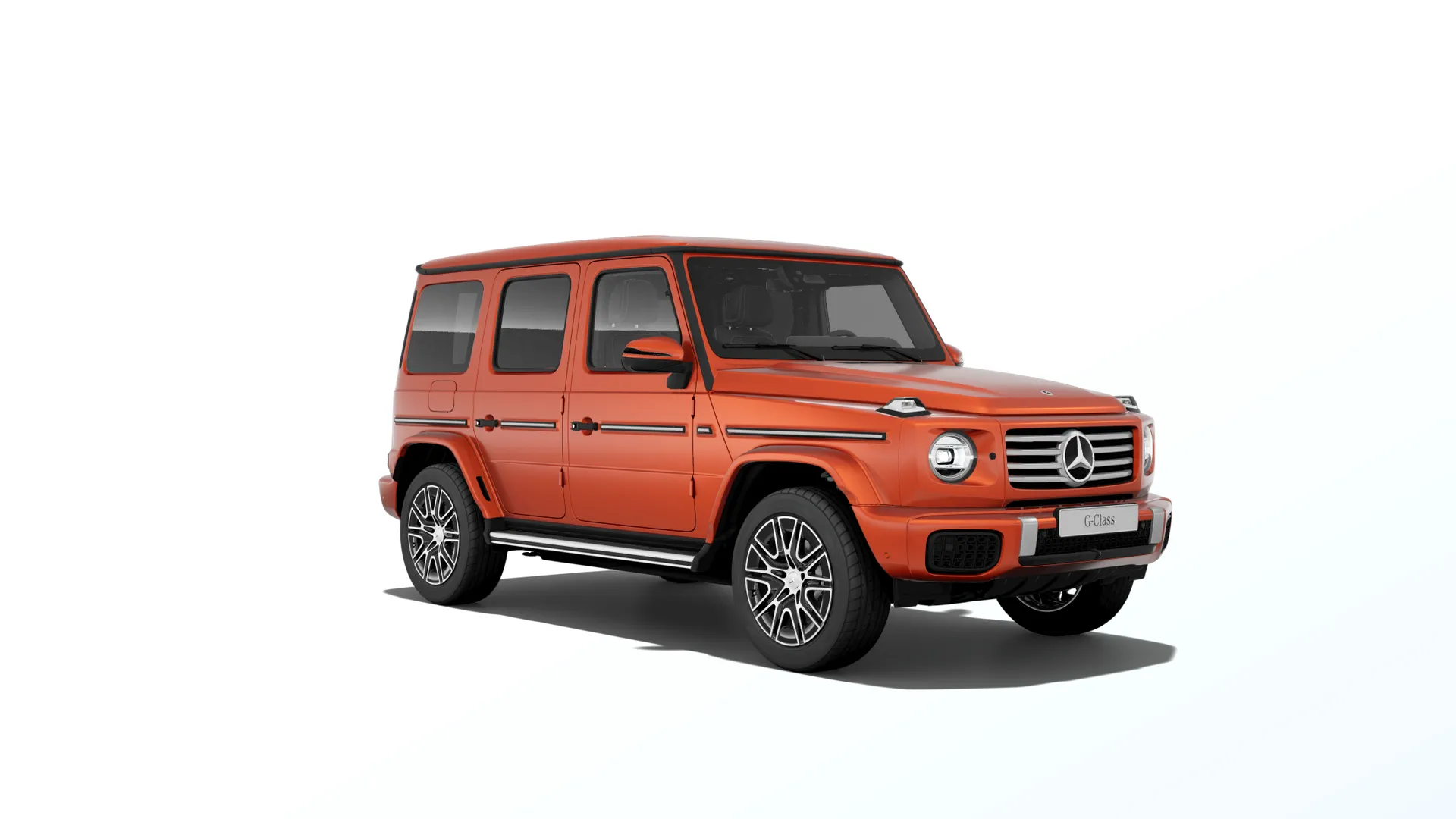 Třída G (N465), Linie AMG exteriér, Magno oranžová copper MANUFAKTUR, front