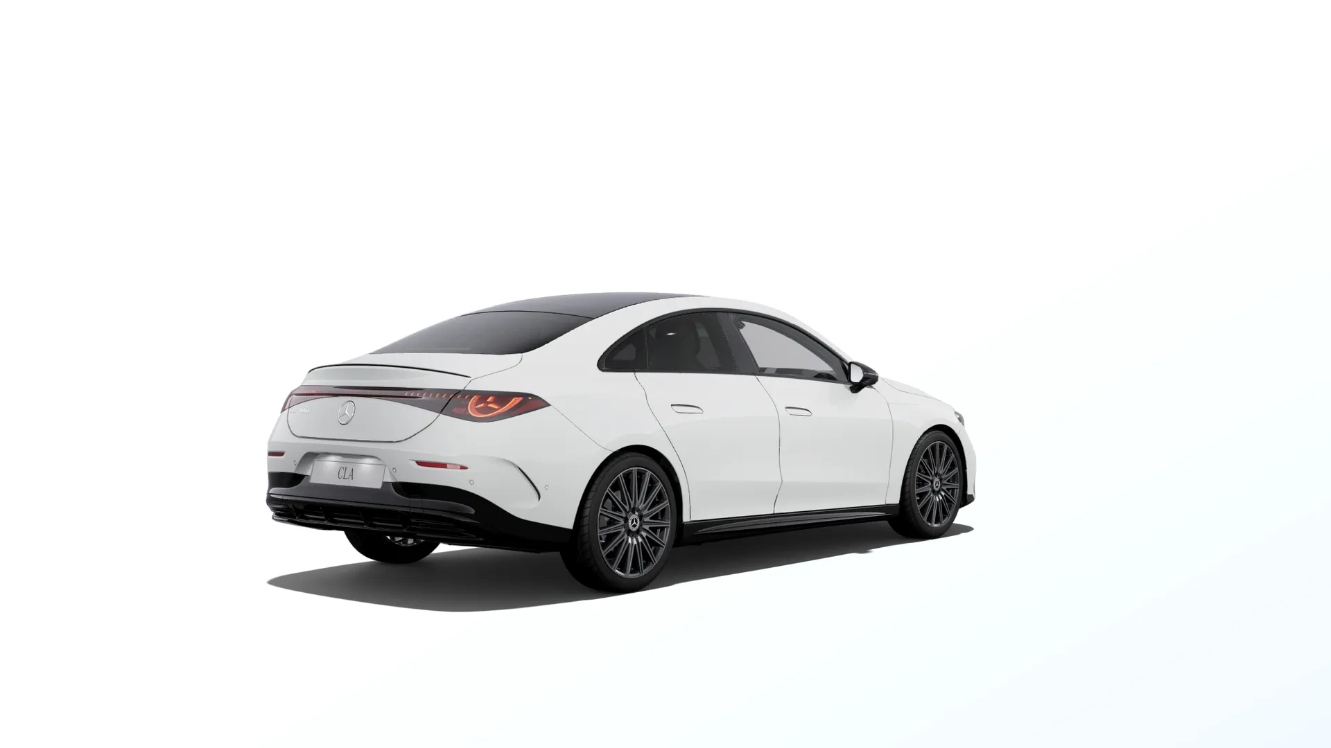 CLA (C178), Linie AMG Plus, Nemetalická bílá polar, rear