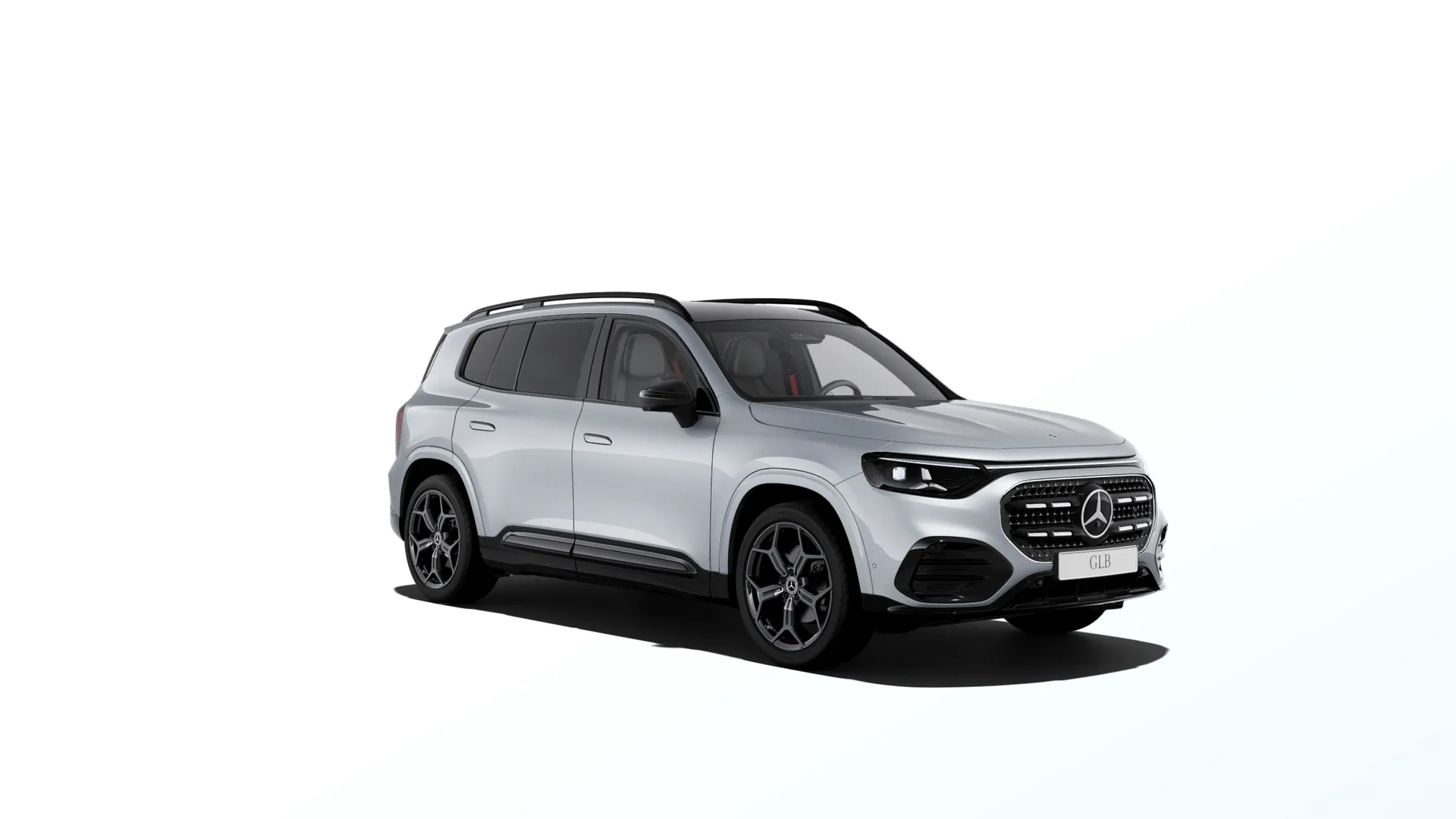 GLB (X248), Linie AMG Plus, Metalická stříbrná high-tech, front