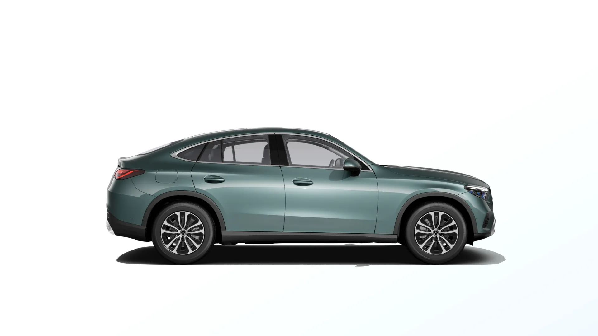 GLC kupé (C254), Sada interiéru ze syntetické kůže, Metalická stříbrná verde, side