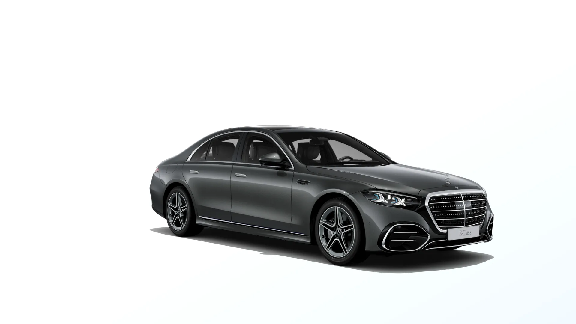 Třída S (W223-fl), Linie AMG, Metalická šedá graphite, front