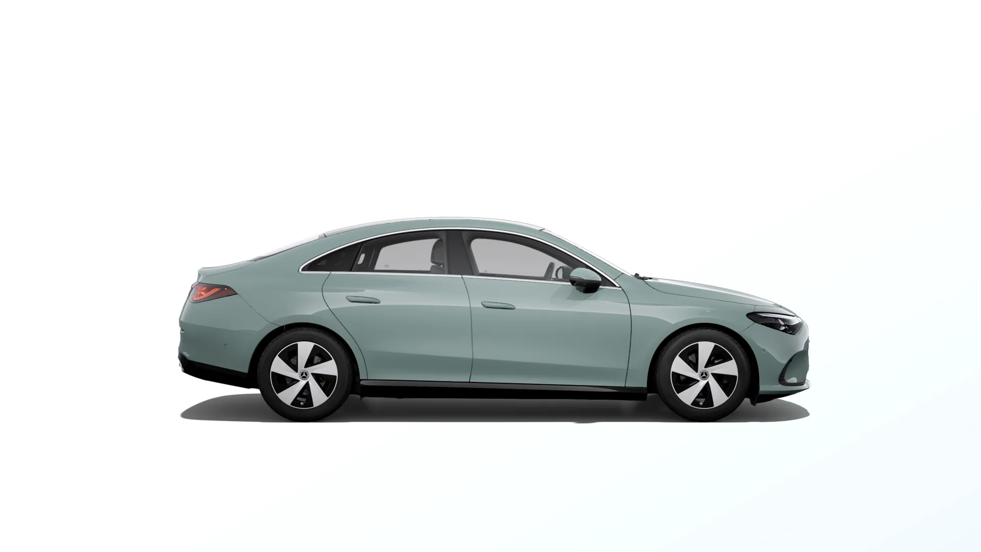 CLA (C178), Linie Progressive, Nemetalická zelená aqua-mint, side
