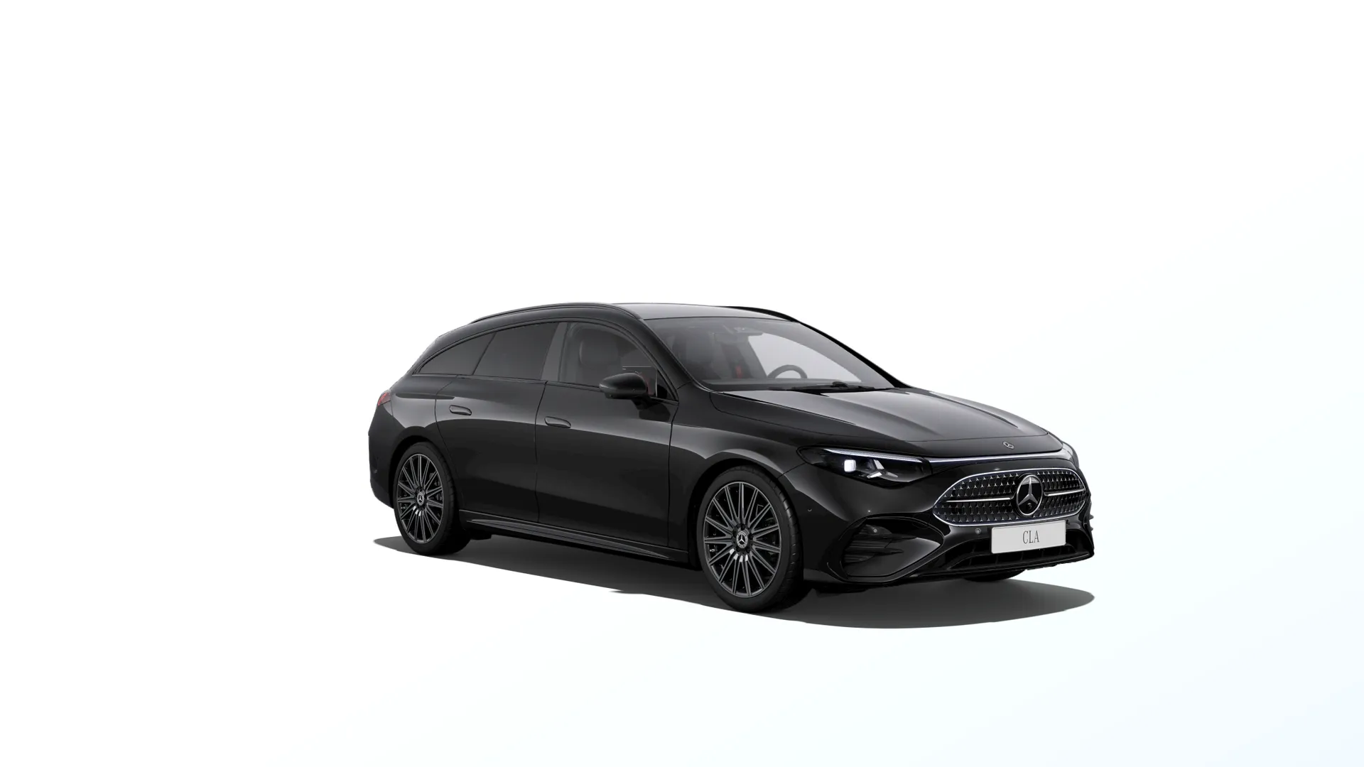 CLA Shooting Brake (X178), Linie AMG Plus, Metalická černá cosmos, front