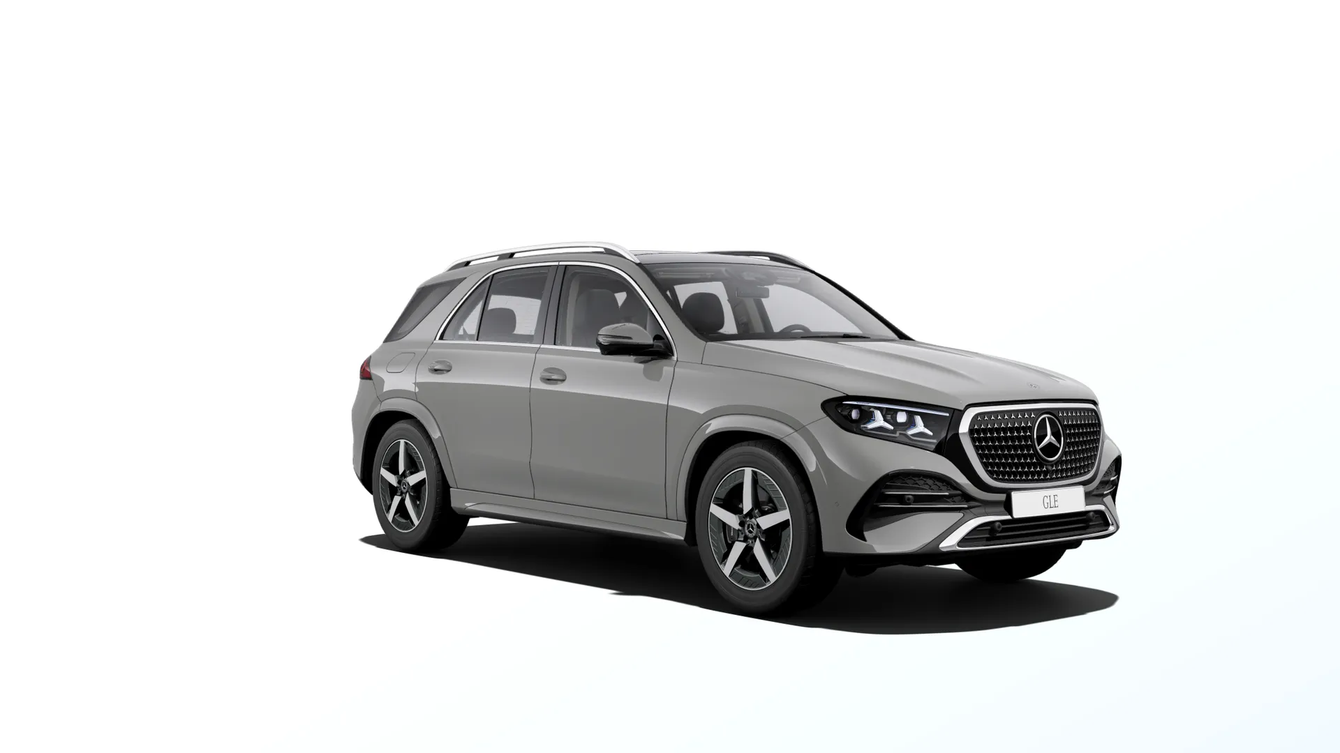 GLE (V167-fl2), Linie AMG, Nemetalická šedá alpine MANUFAKTUR, front