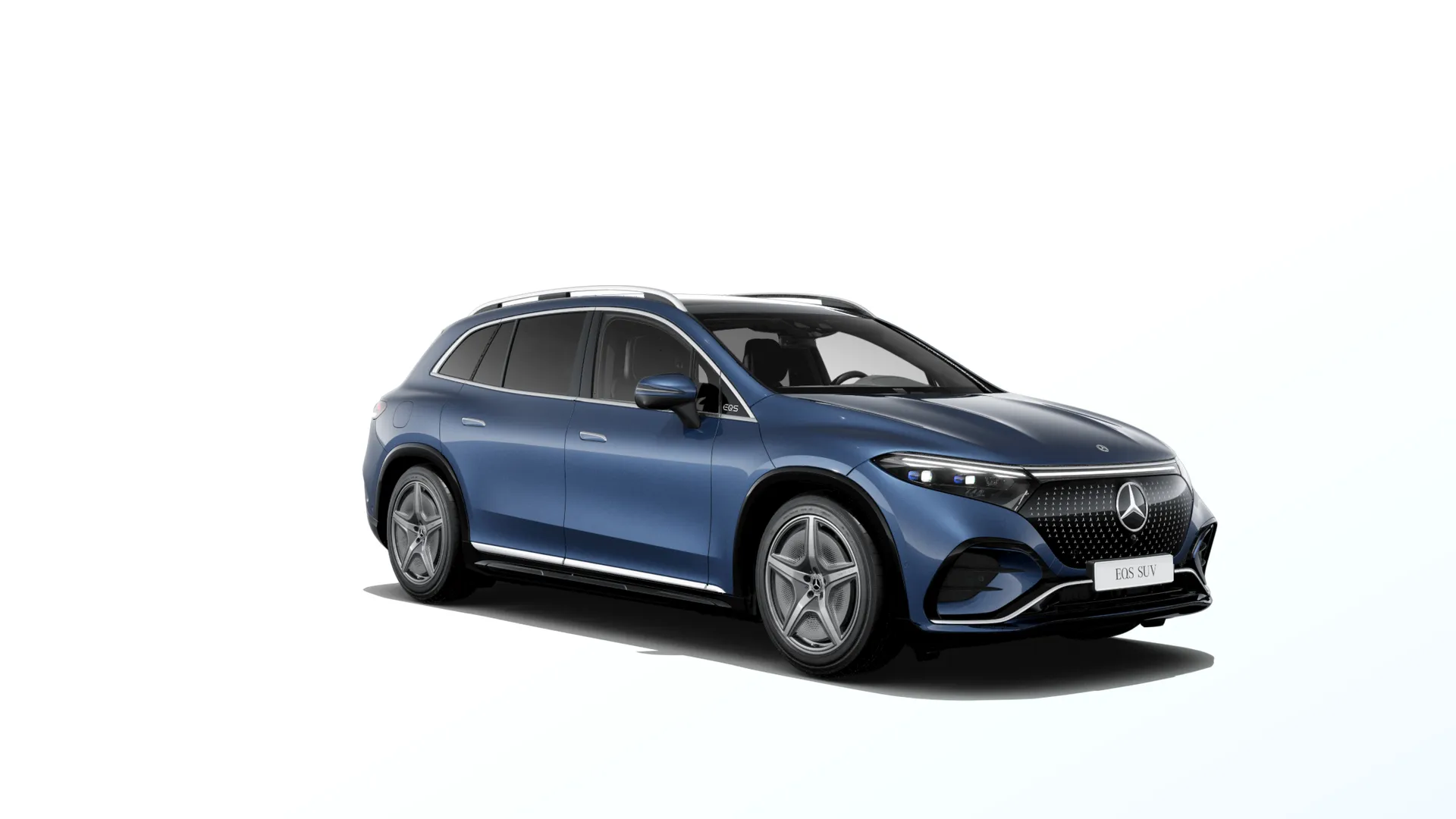 EQS SUV (X296), Linie AMG exteriér, Metalická modrá sodalite, front