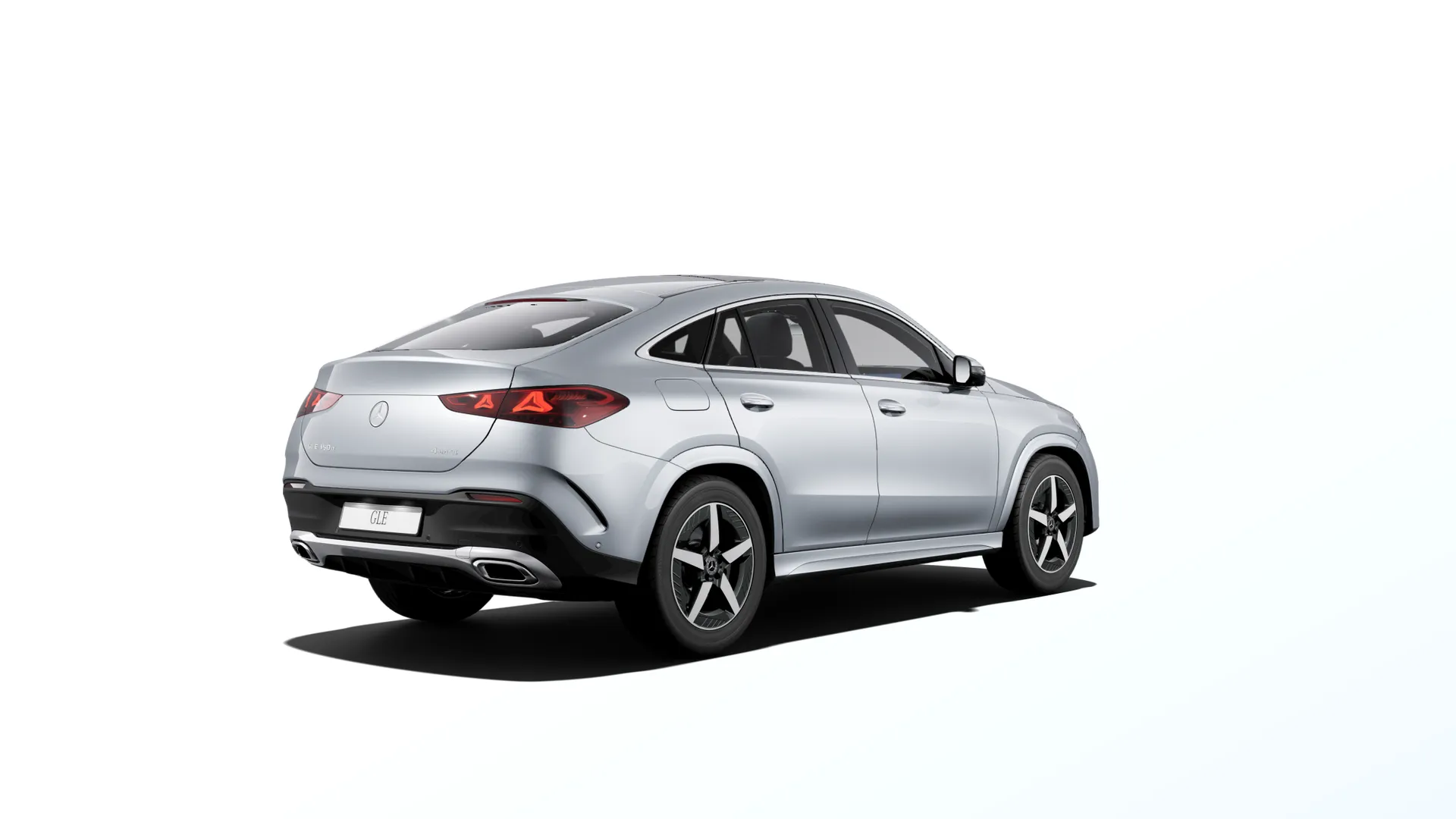 GLE kupé (C167-fl2), Linie AMG, Metalická stříbrná high-tech, rear