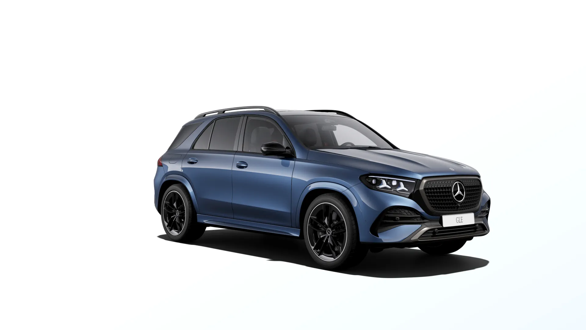 GLE (V167-fl2), Linie AMG Plus, Metalická modrá sodalite, front