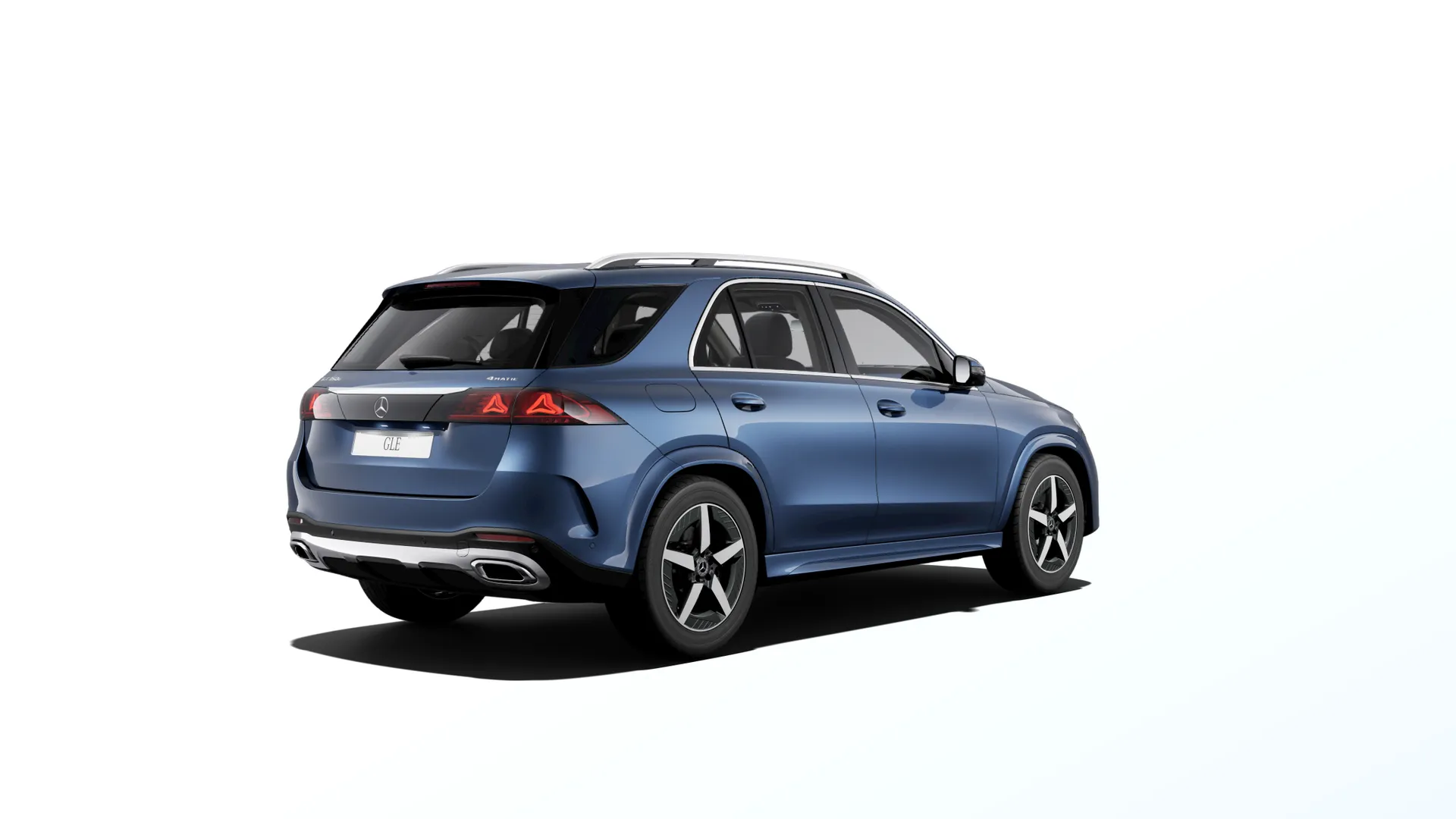 GLE (V167-fl2), Linie AMG, Metalická modrá sodalite, rear