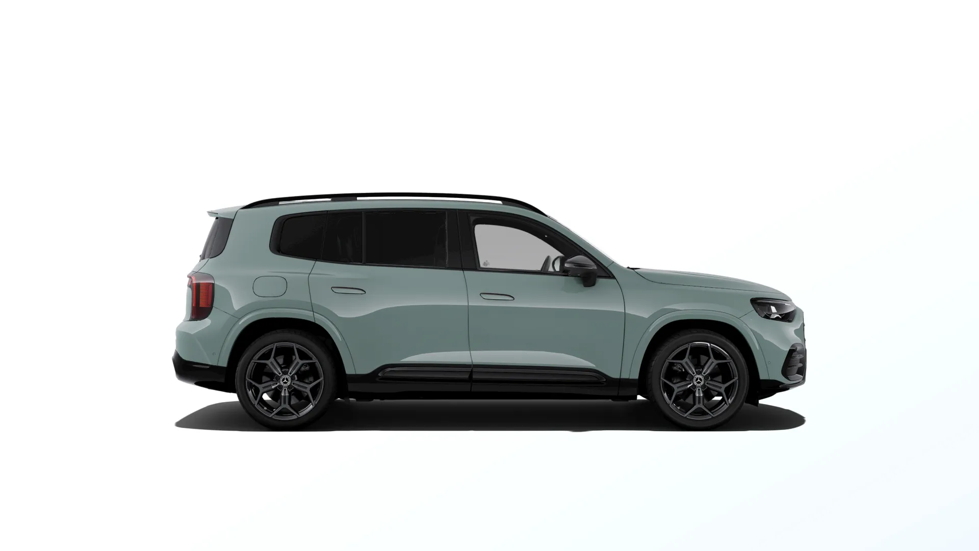GLB (X244), Linie AMG Plus, Nemetalická zelená aqua-mint, side