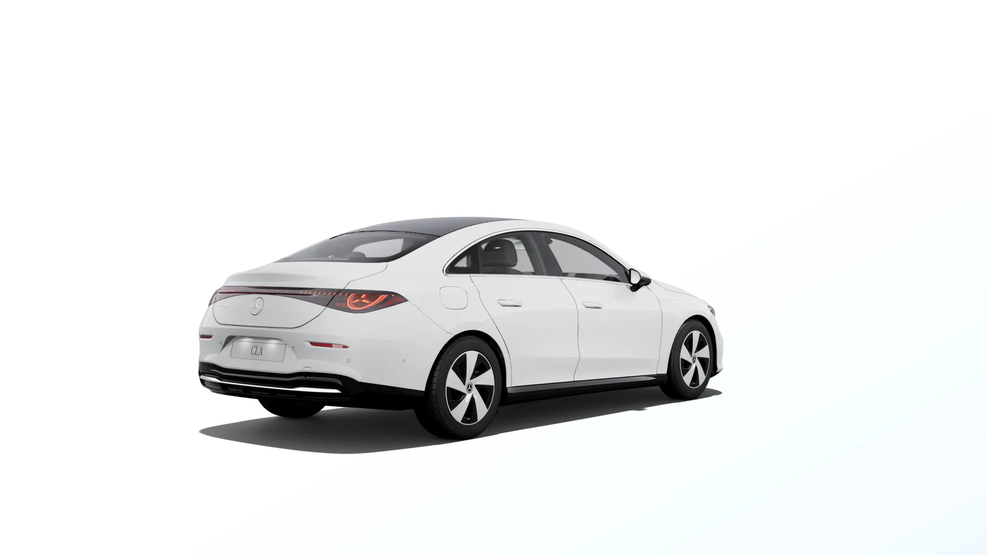 CLA (C174), Linie Progressive, Nemetalická bílá polar, rear