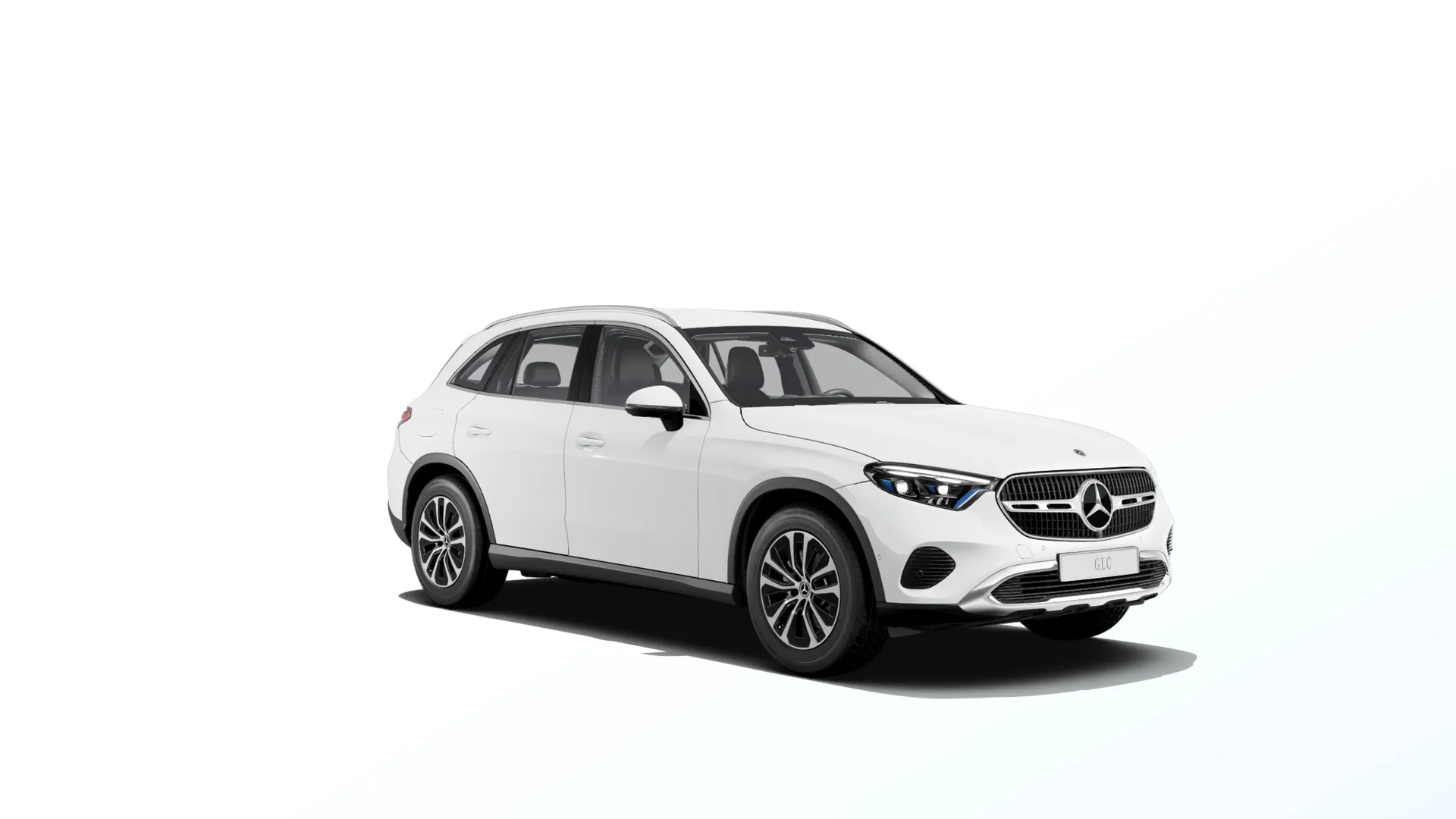 GLC (X254), Linie AVANTGARDE exteriér, Nemetalická bílá polar, front
