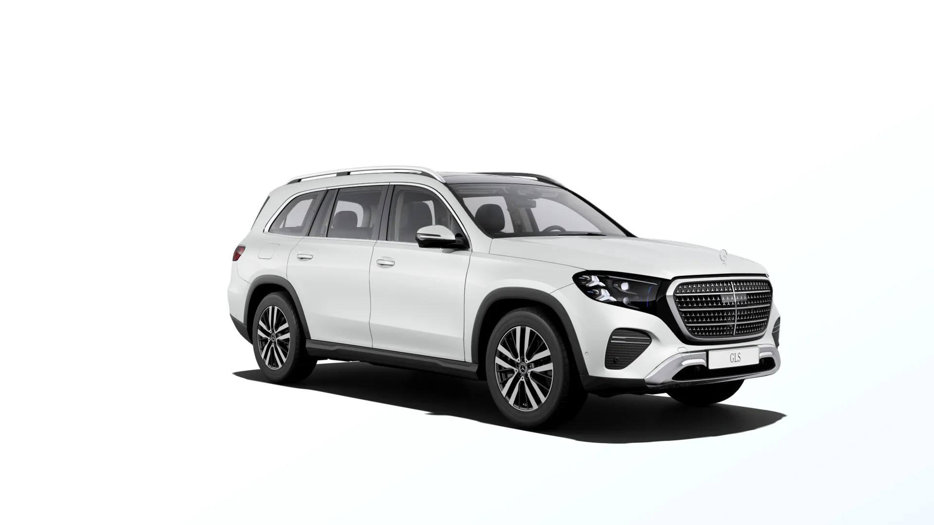 GLS (X167-fl2), Základní provedení, Metalická bílá opalite bright MANUFAKTUR, front