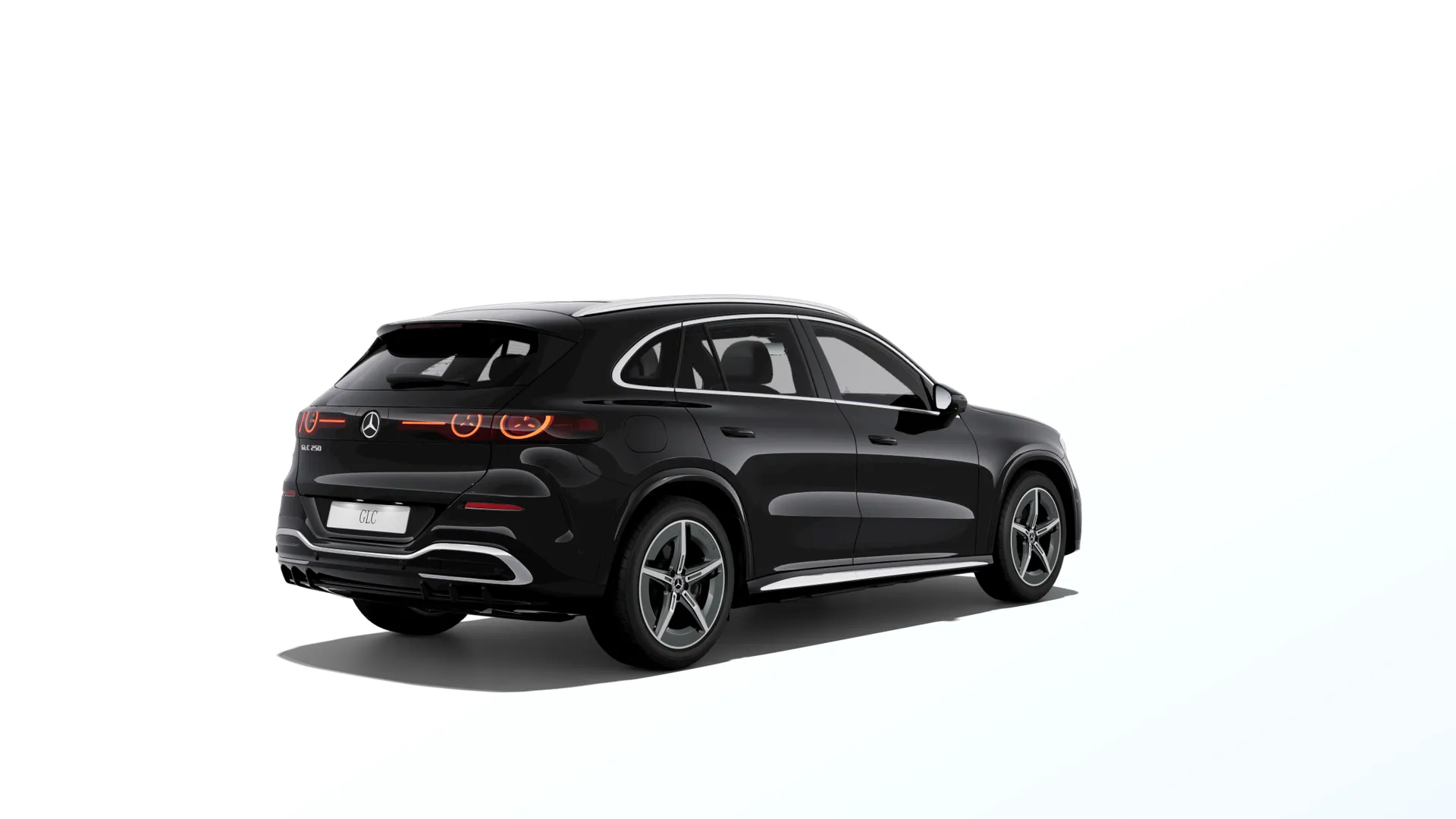 GLC (X540), Linie AMG, Metalická černá obsidian, rear