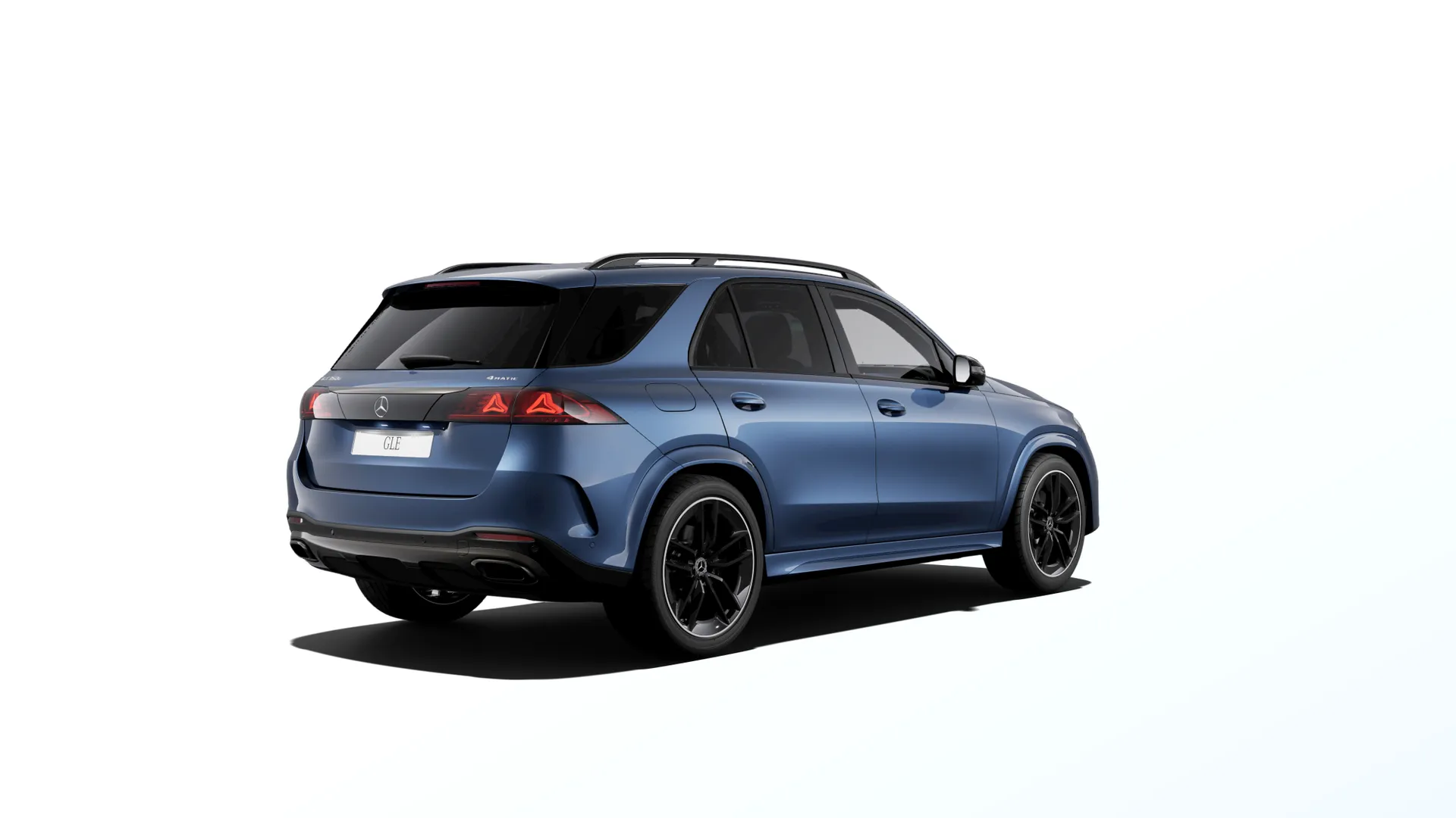 GLE (V167-fl2), Linie AMG Plus, Metalická modrá sodalite, rear