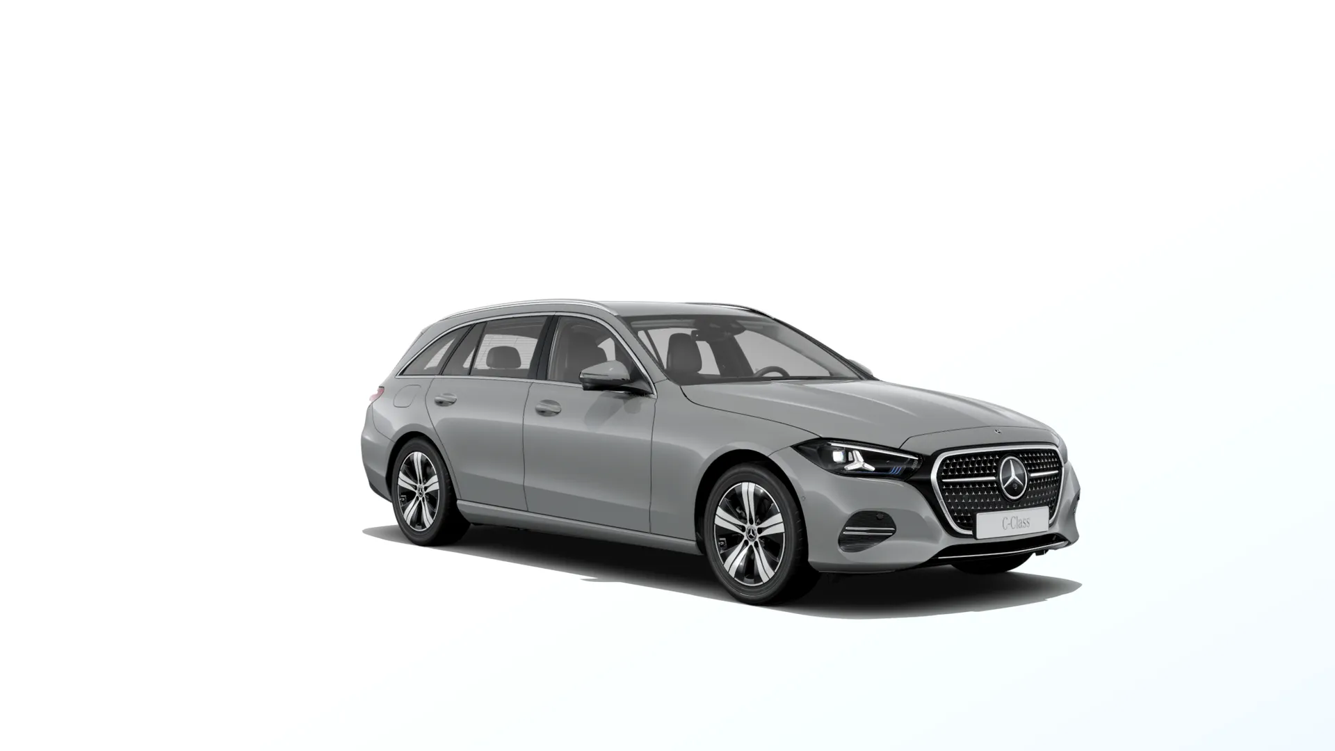 Třída C kombi (S206-fl), Linie AVANTGARDE, Nemetalická šedá alpine MANUFAKTUR, front