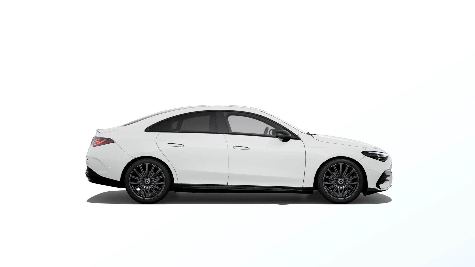 CLA (C178), Linie AMG Plus, Nemetalická bílá polar, side