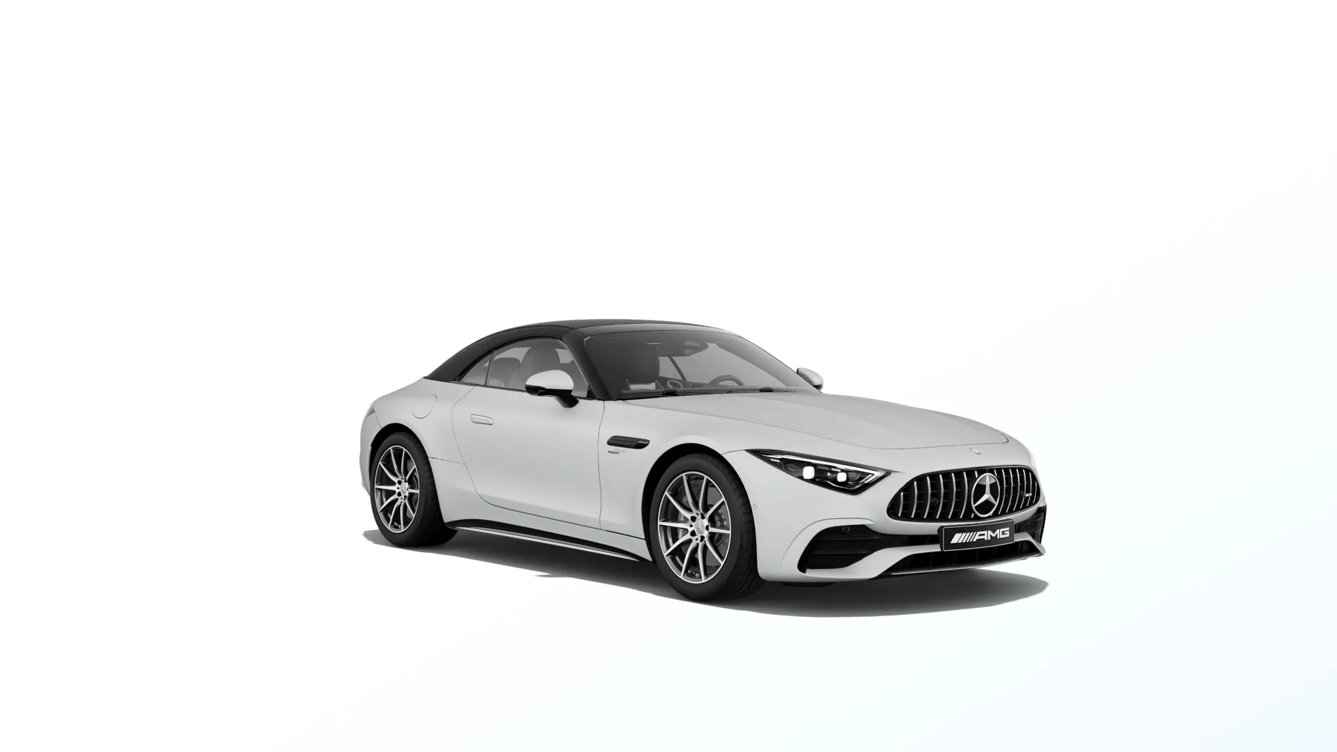 Mercedes-AMG SL Roadster (R232), Sada AMG Aerodynamics, Magno bílá opalite MANUFAKTUR, front